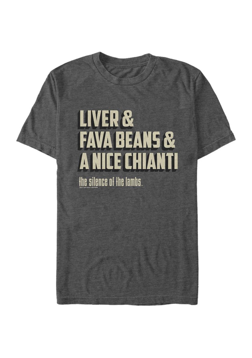 Fava Beans and Chianit Graphic T-Shirt