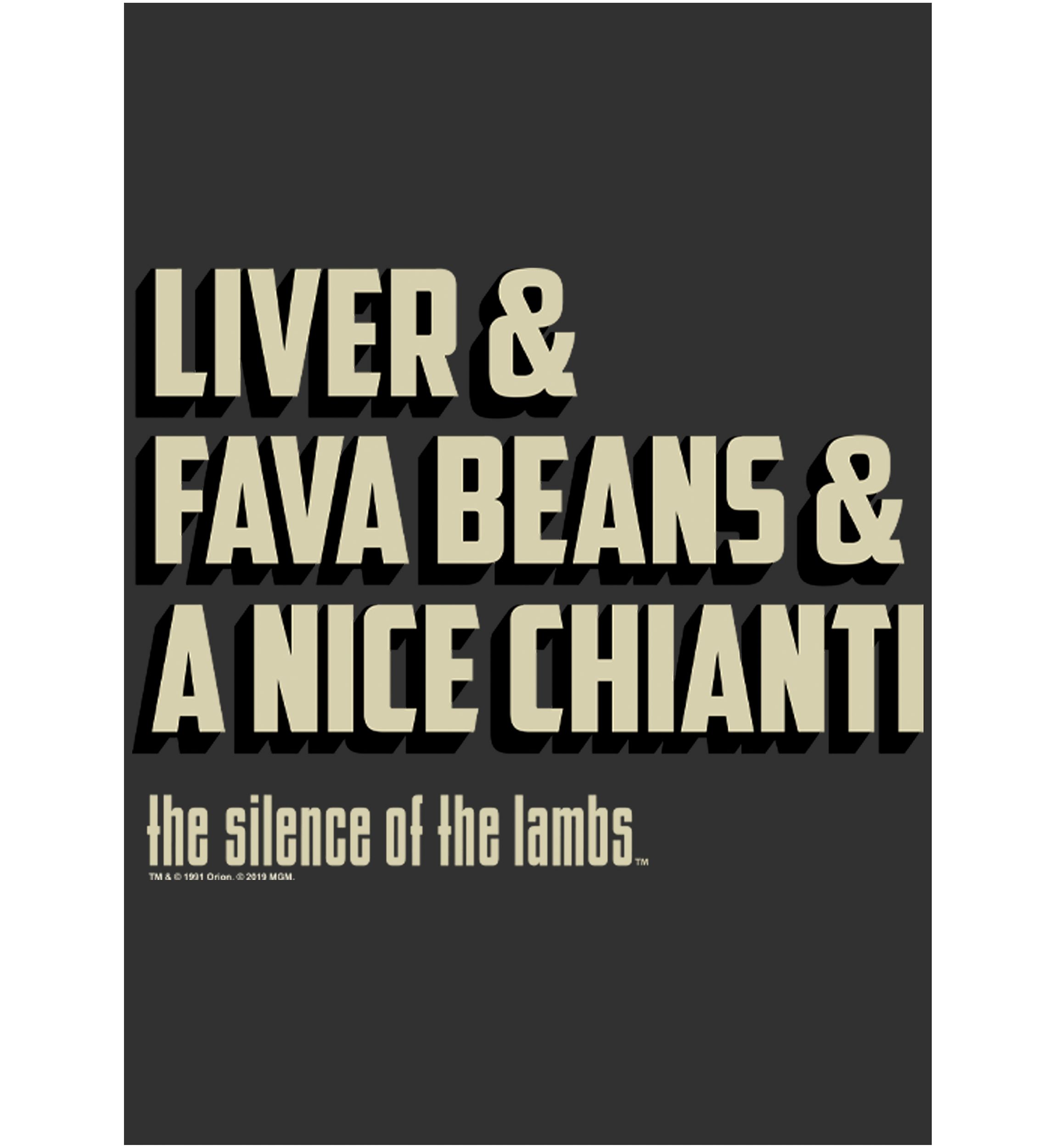 Fava Beans and Chianit Graphic T-Shirt
