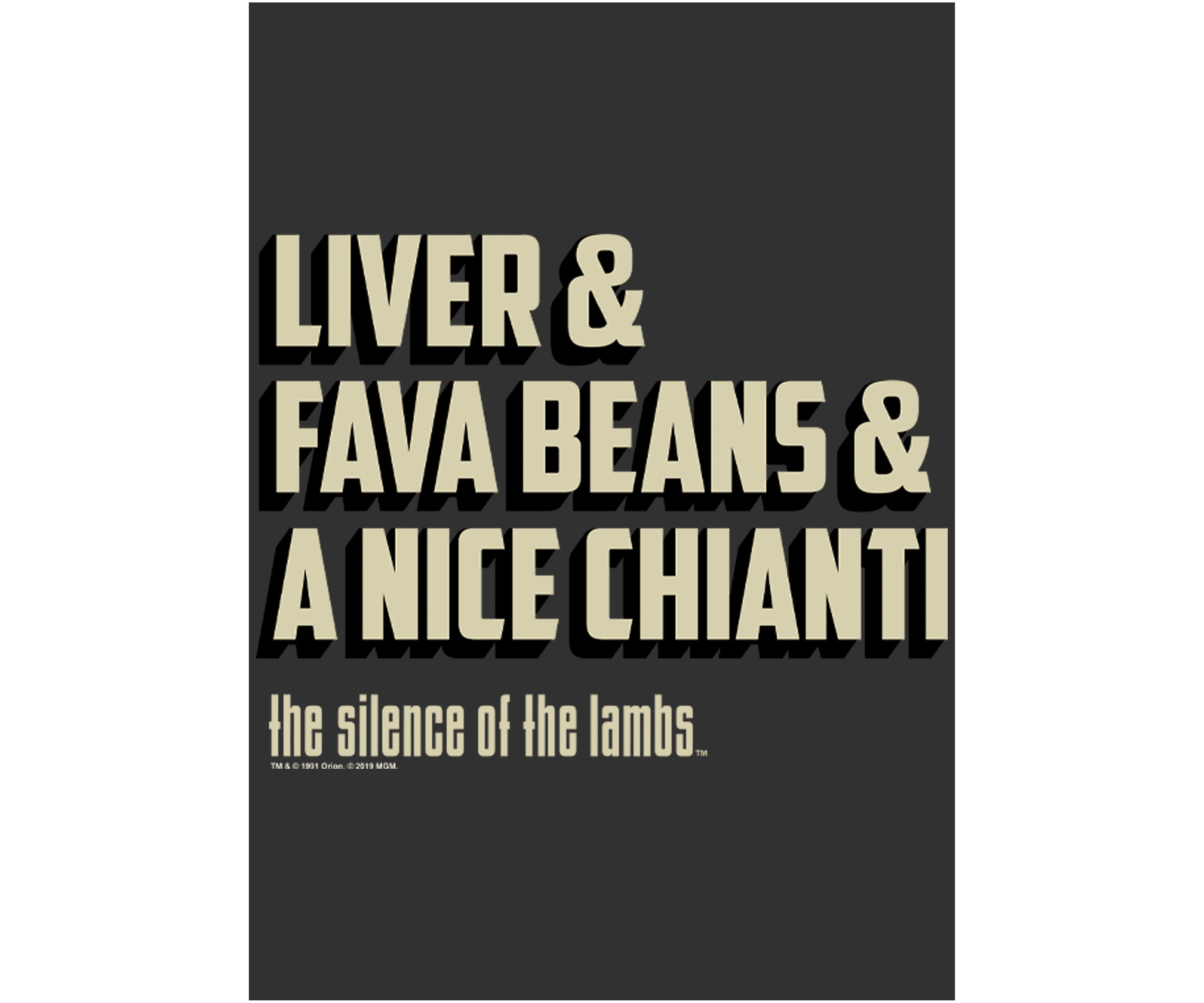 Fava Beans and Chianit Graphic T-Shirt