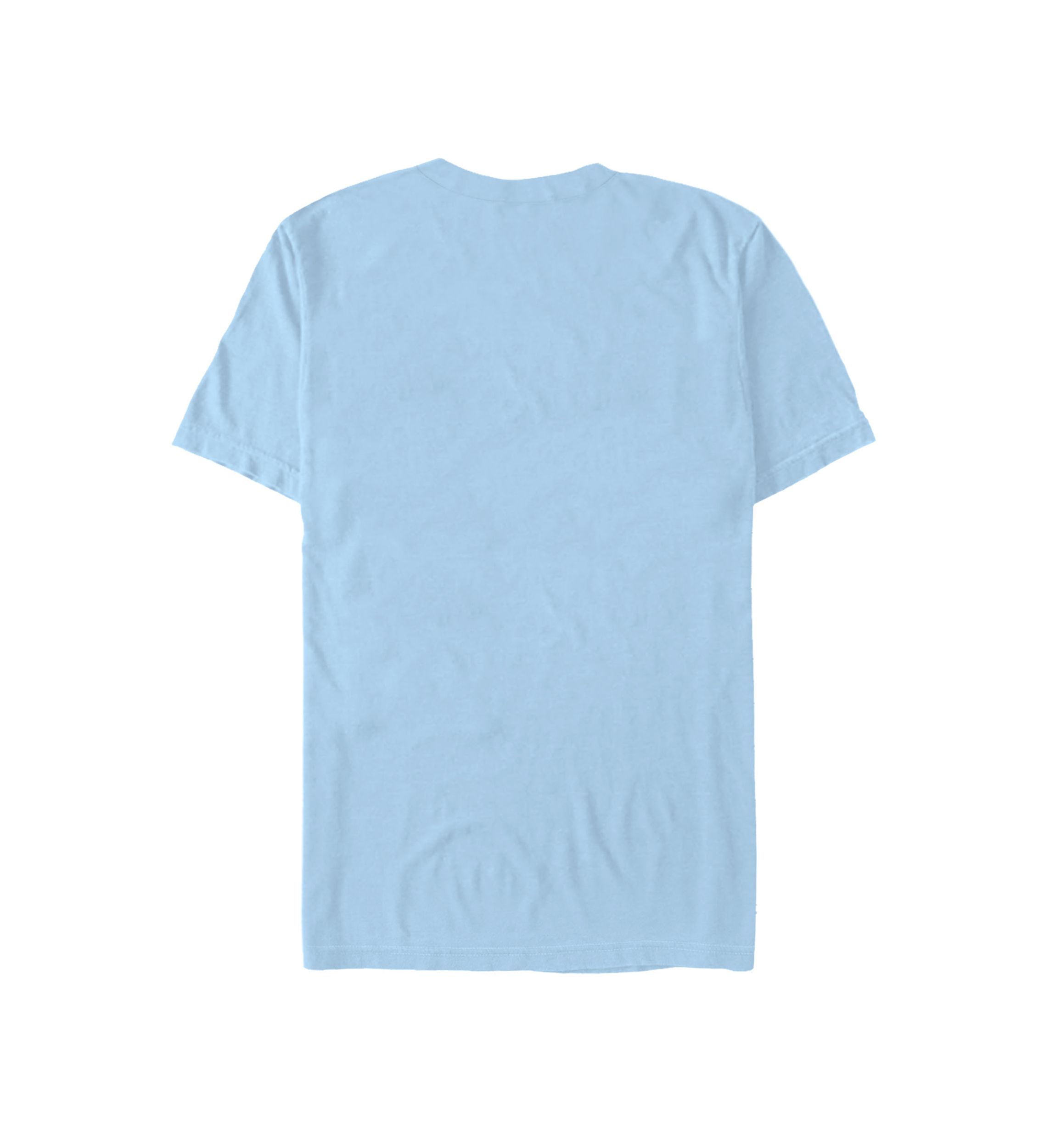 Blue Yellow And Checkered Logo Short-Sleeve T-Shirt
