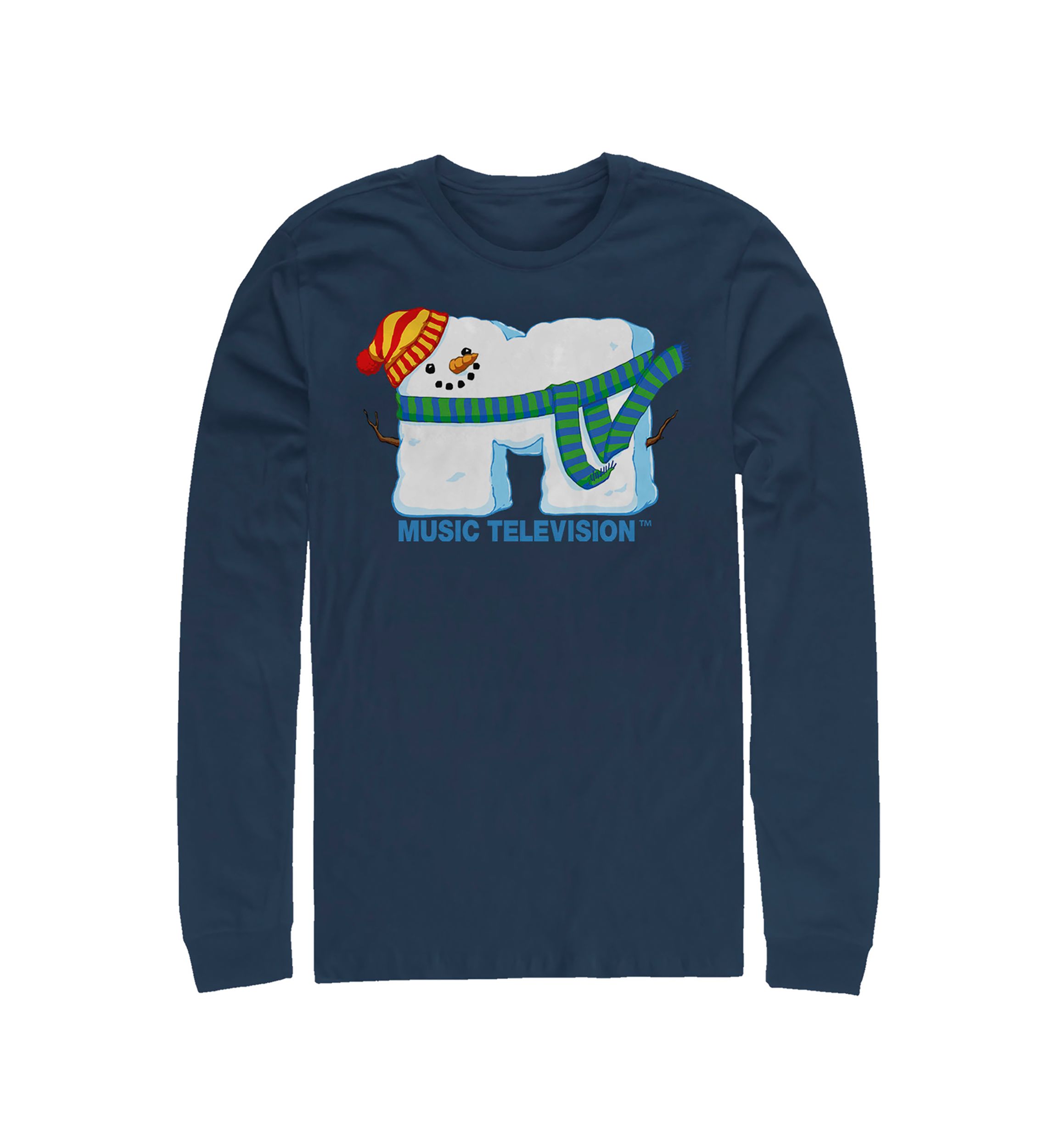 SnowMan Graphic Long Sleeve T-Shirt