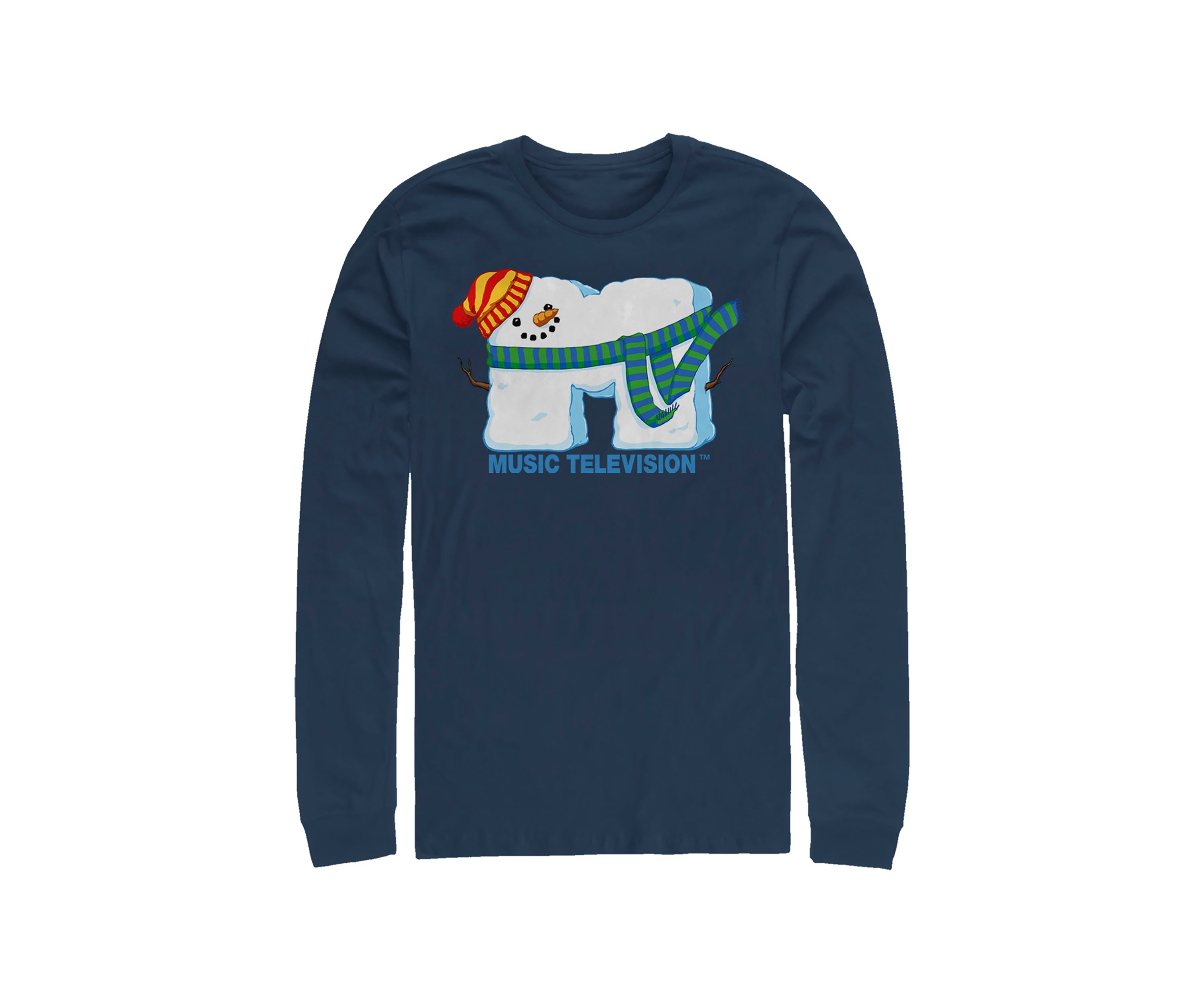 SnowMan Graphic Long Sleeve T-Shirt