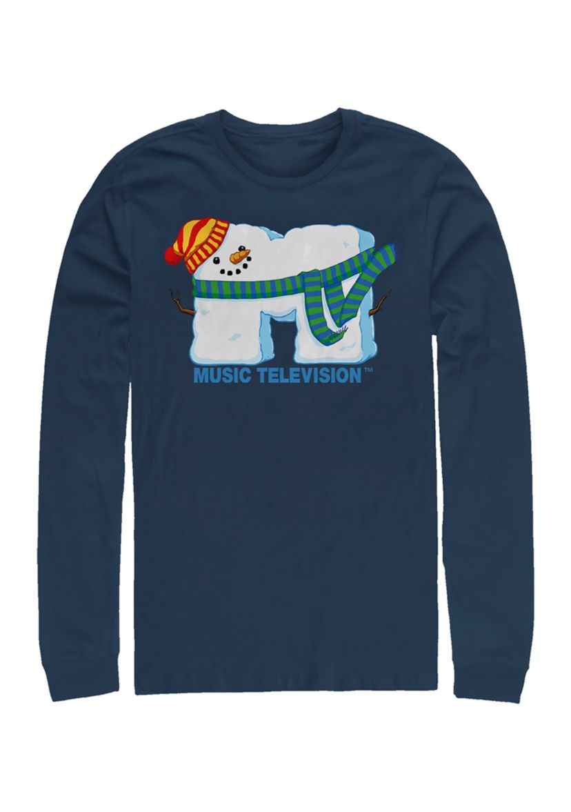 SnowMan Graphic Long Sleeve T-Shirt