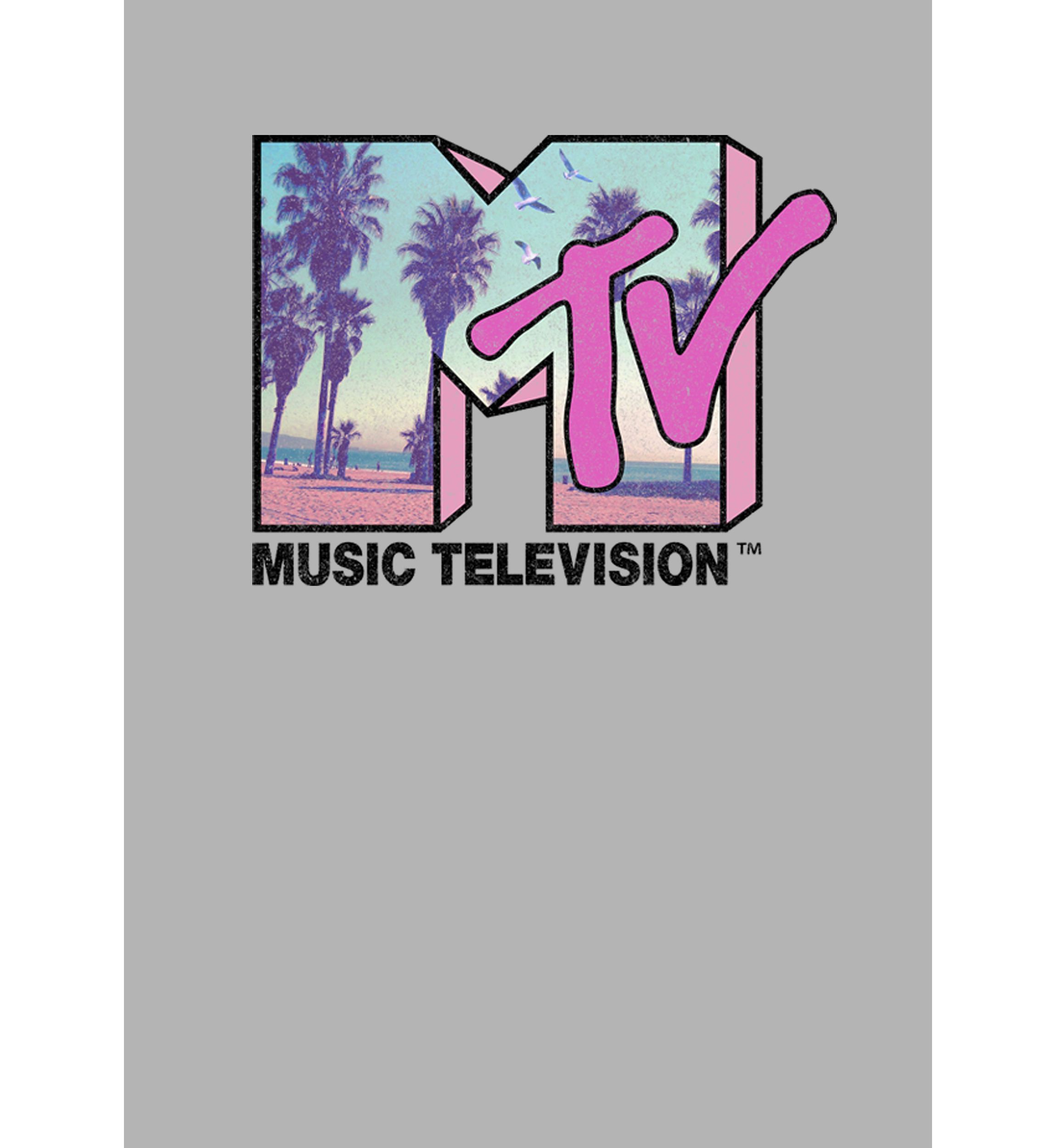 Beach Fill Graphic Fleece Hoodie