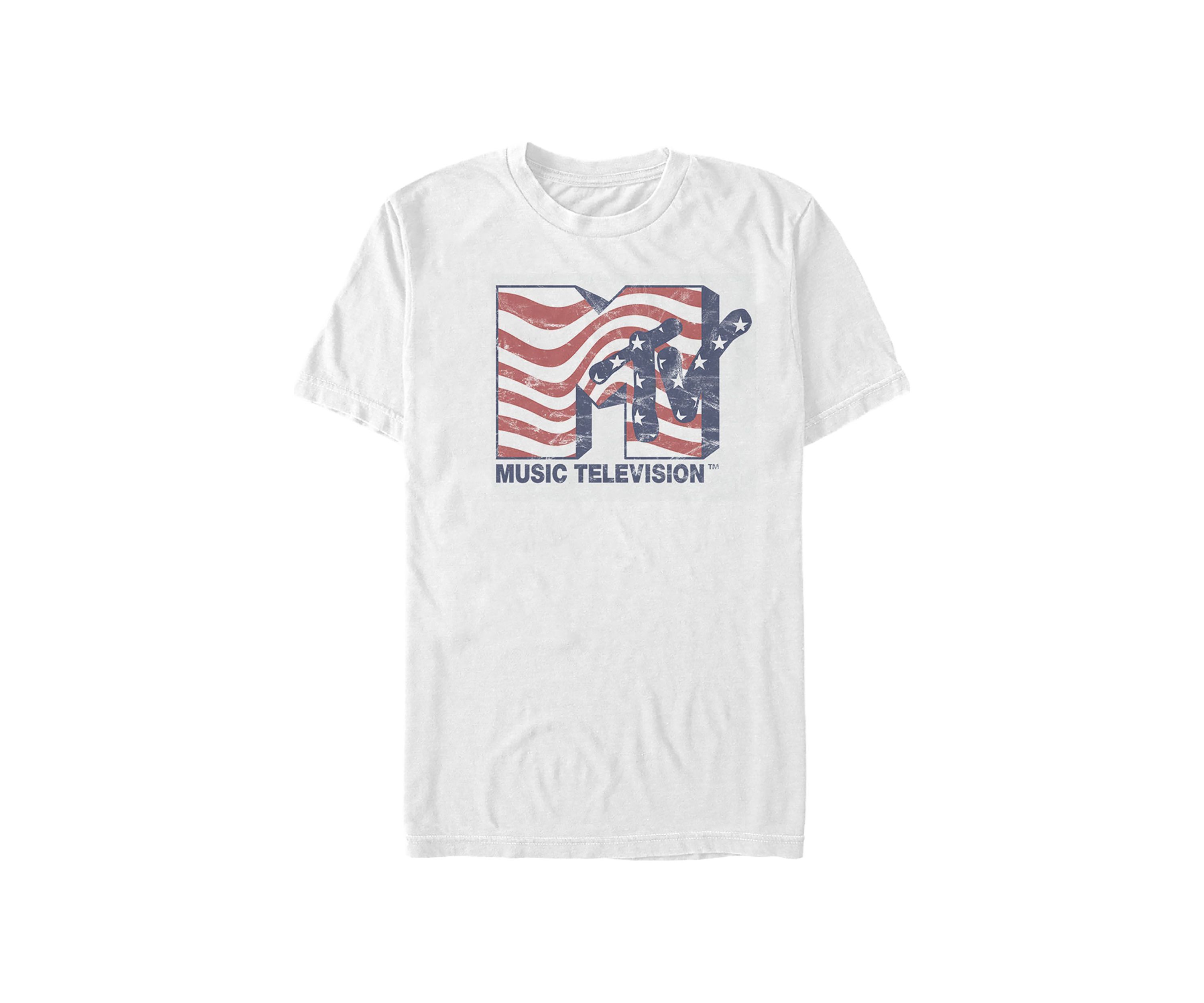 Big & Tall Stars And Stripes Graphic T-Shirt
