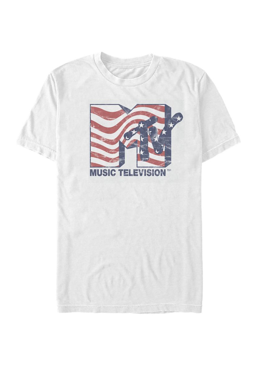 Big & Tall Stars And Stripes Graphic T-Shirt