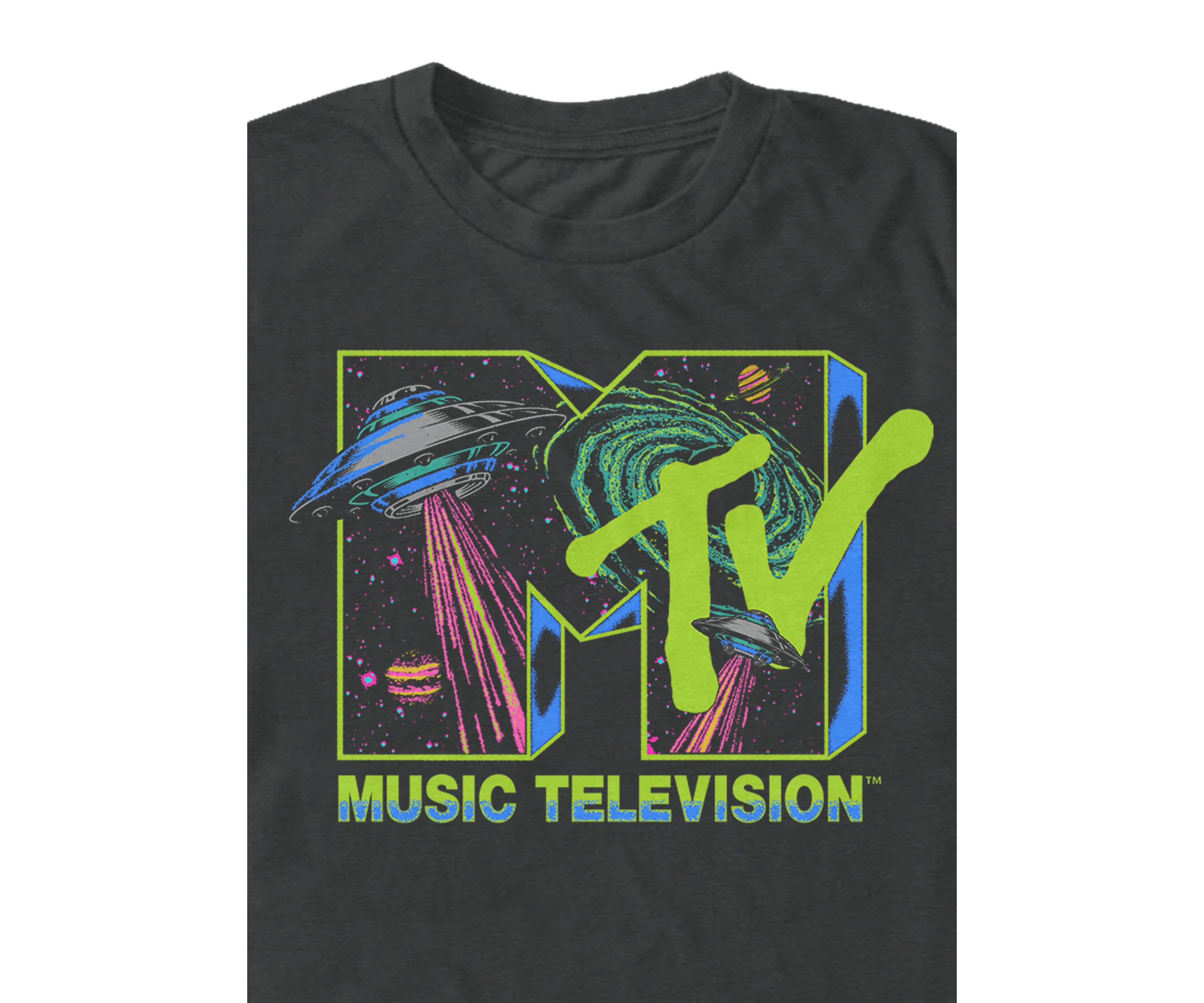 Spacey Music TV Graphic T-Shirt