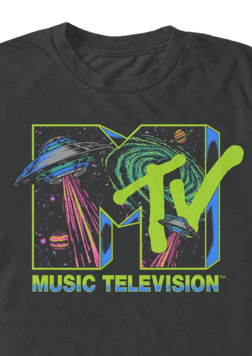 Spacey Music TV Graphic T-Shirt