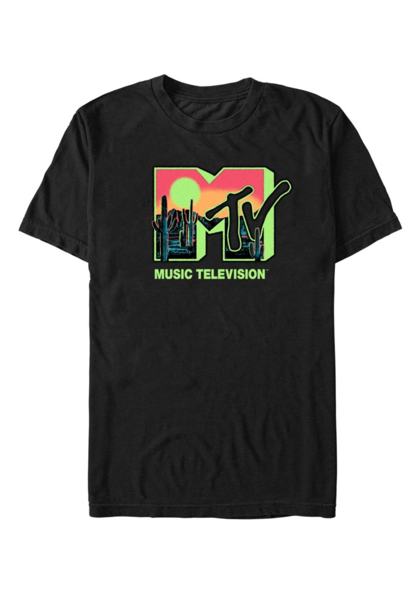 MTVn Spray Graphic T-Shirt