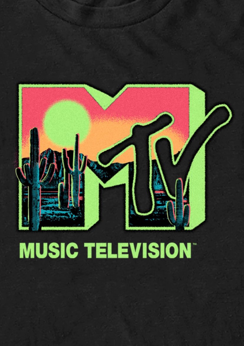 MTVn Spray Graphic T-Shirt