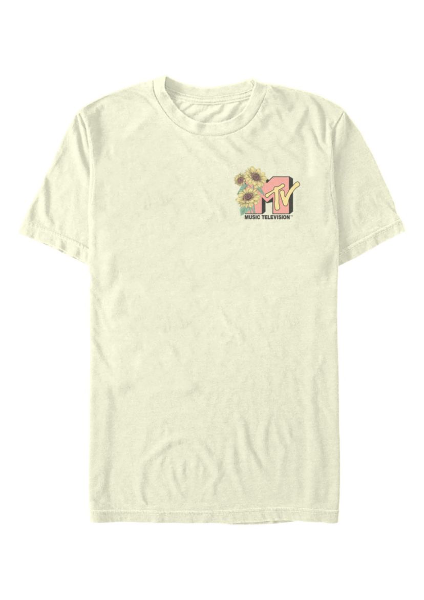 MTV Sunflowers Graphic T-Shirt
