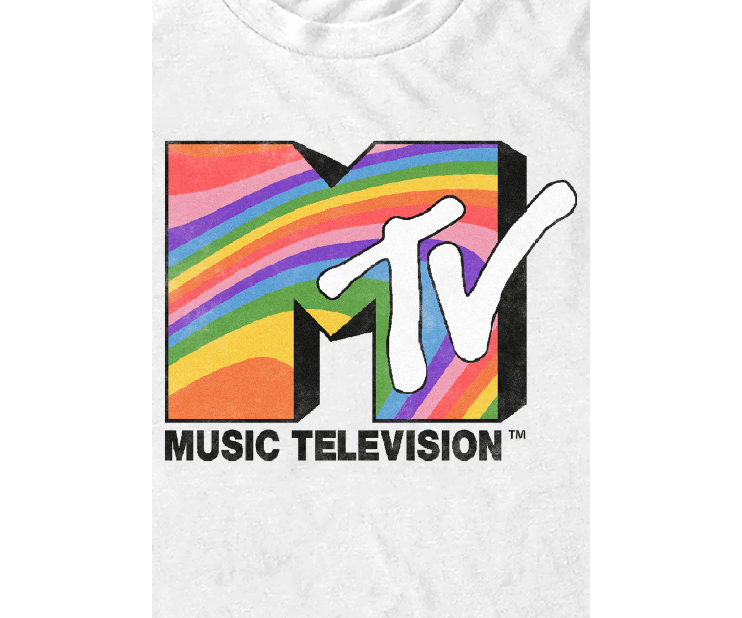 Rainbow Television Graphic T-Shirt
