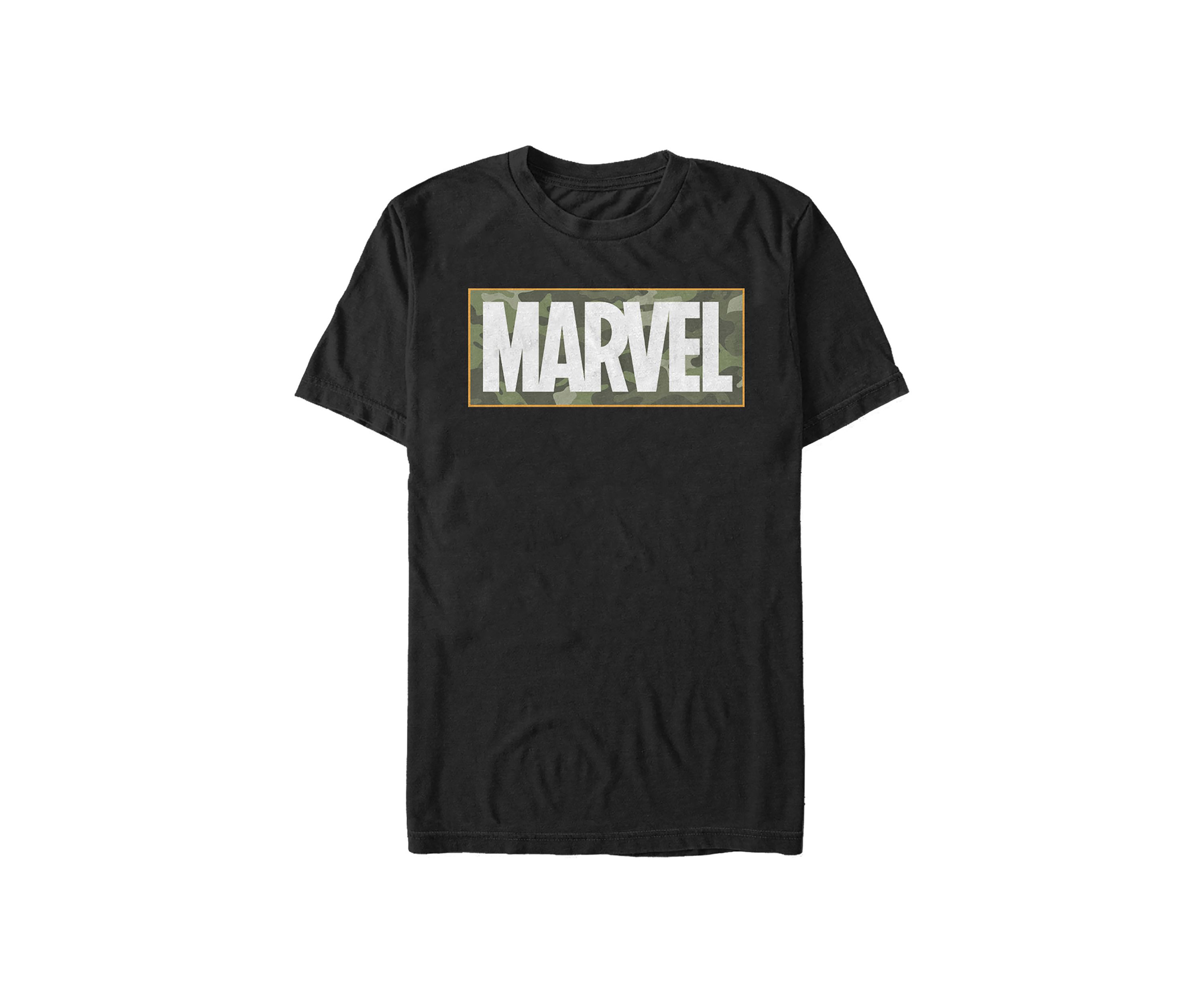 Camo Simple Brick Graphic T-Shirt