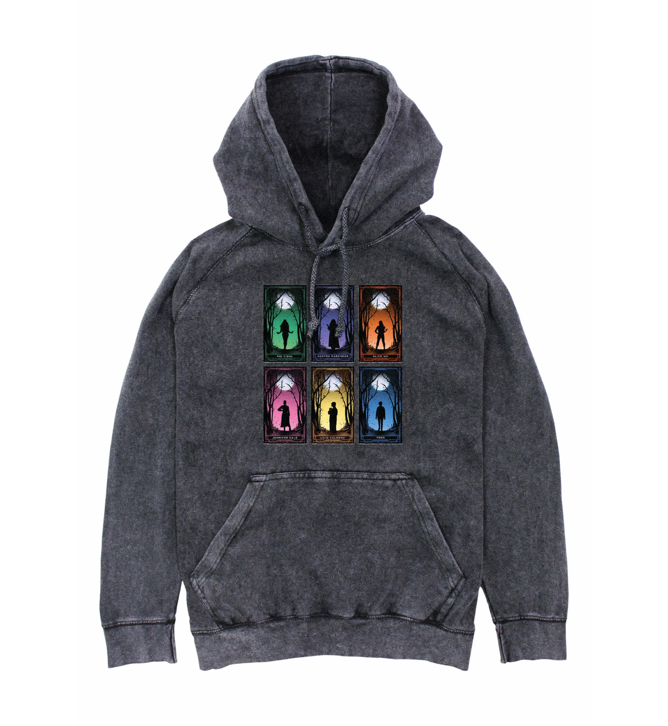 Agatha Cards Graphic Fleece Hoodie