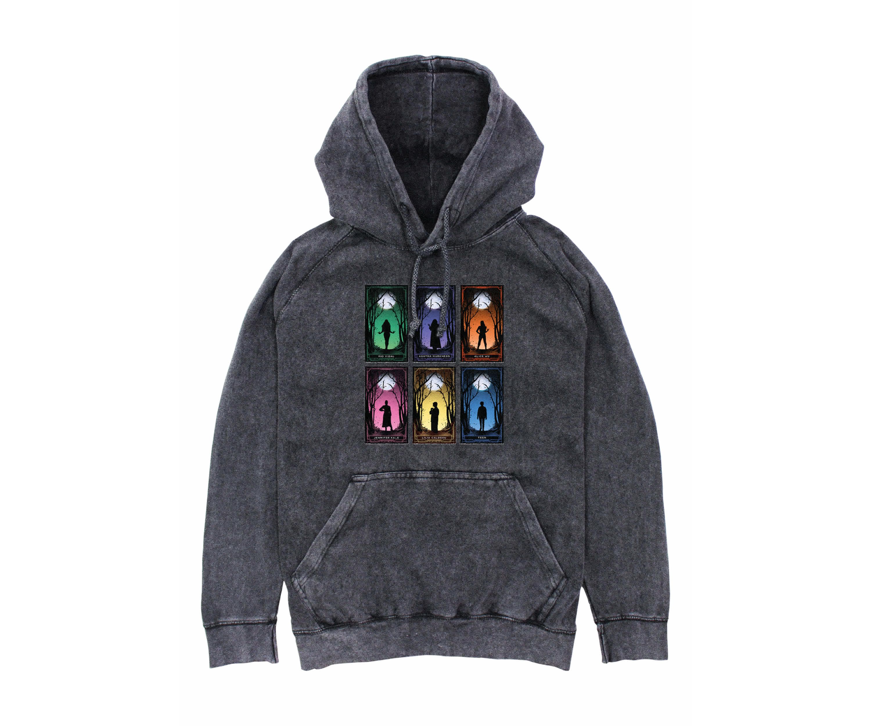 Agatha Cards Graphic Fleece Hoodie