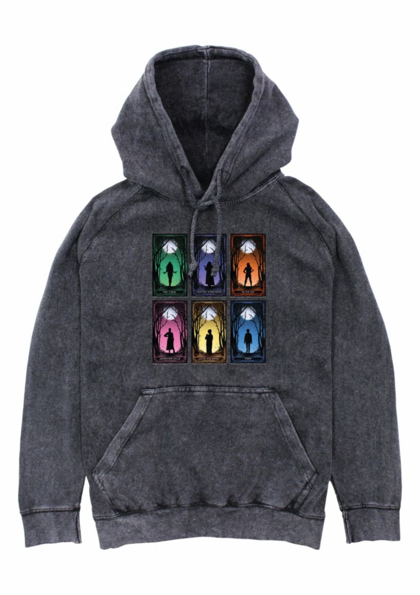 Agatha Cards Graphic Fleece Hoodie