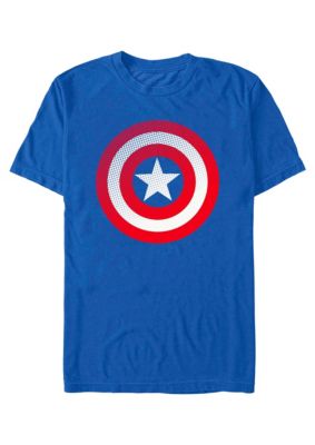 Marvel Men's Halftone America Graphic T-Shirt, M Regular
