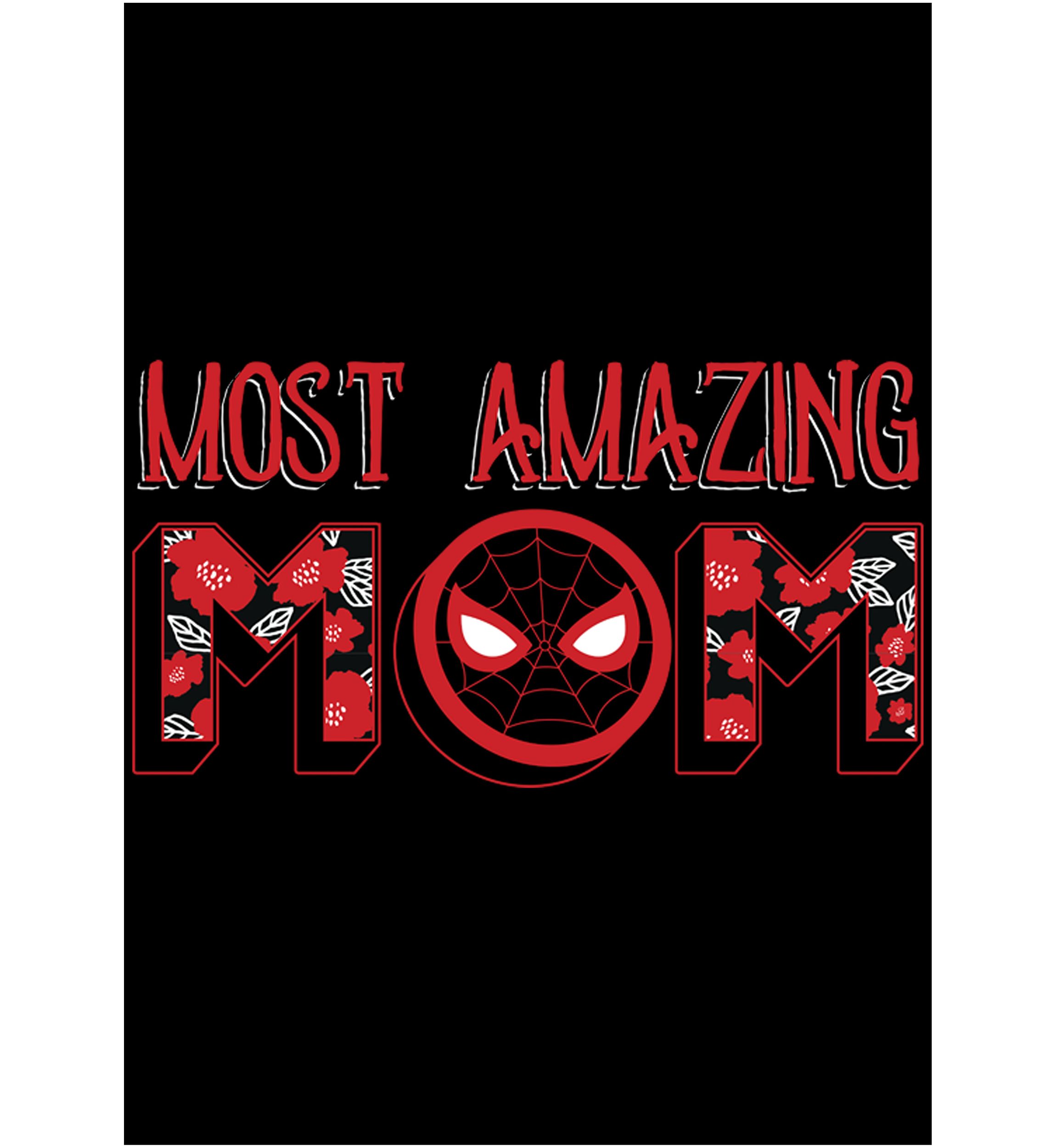 Seasonal Most Amazing Mom Graphic Short Sleeve T-Shirt