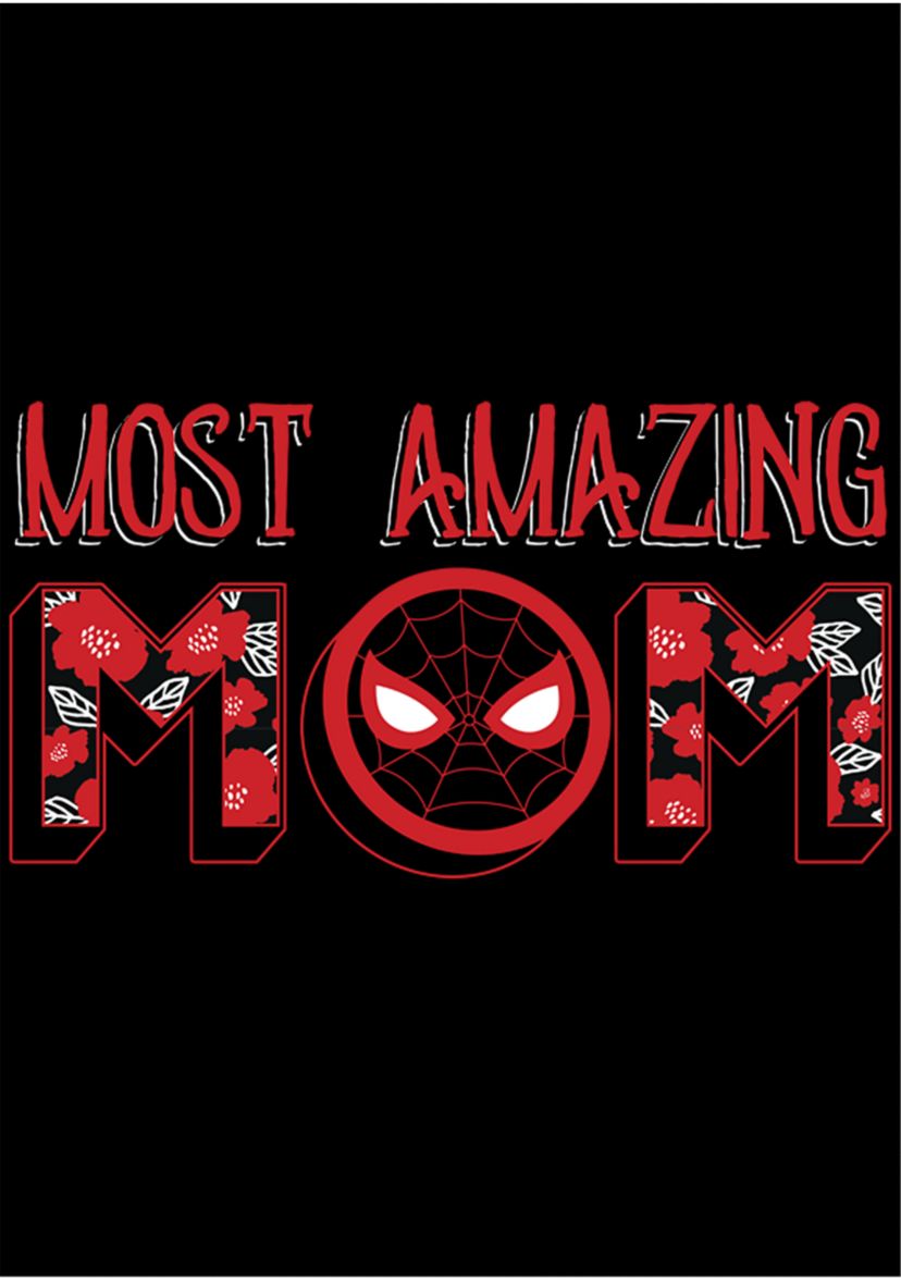 Seasonal Most Amazing Mom Graphic Short Sleeve T-Shirt
