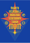 Seasonal Mom List Swoosh Star Graphic Short Sleeve T-Shirt