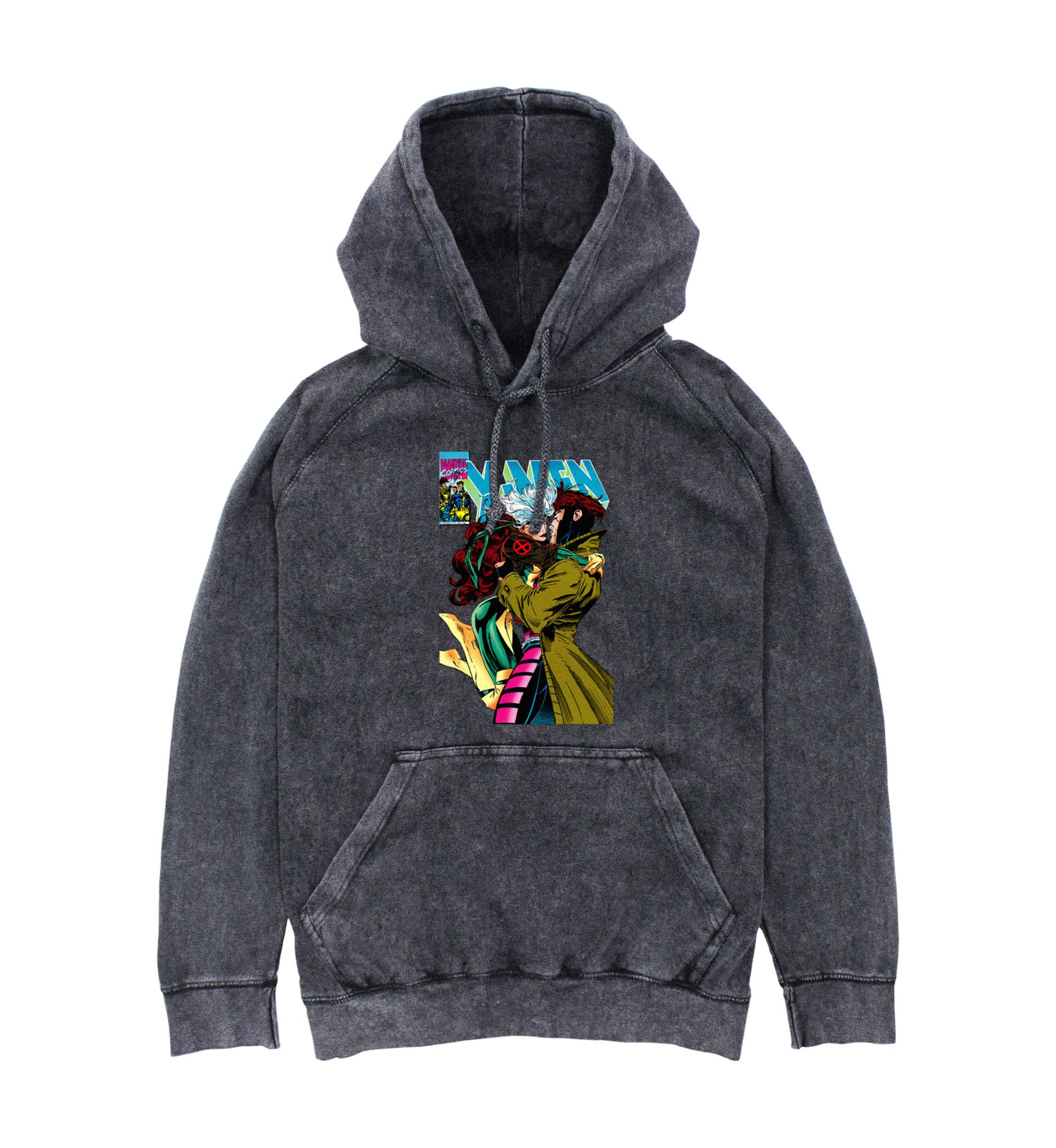 Mvl Xmen Rogue Gambit 4Eva Graphic Fleece Hoodie
