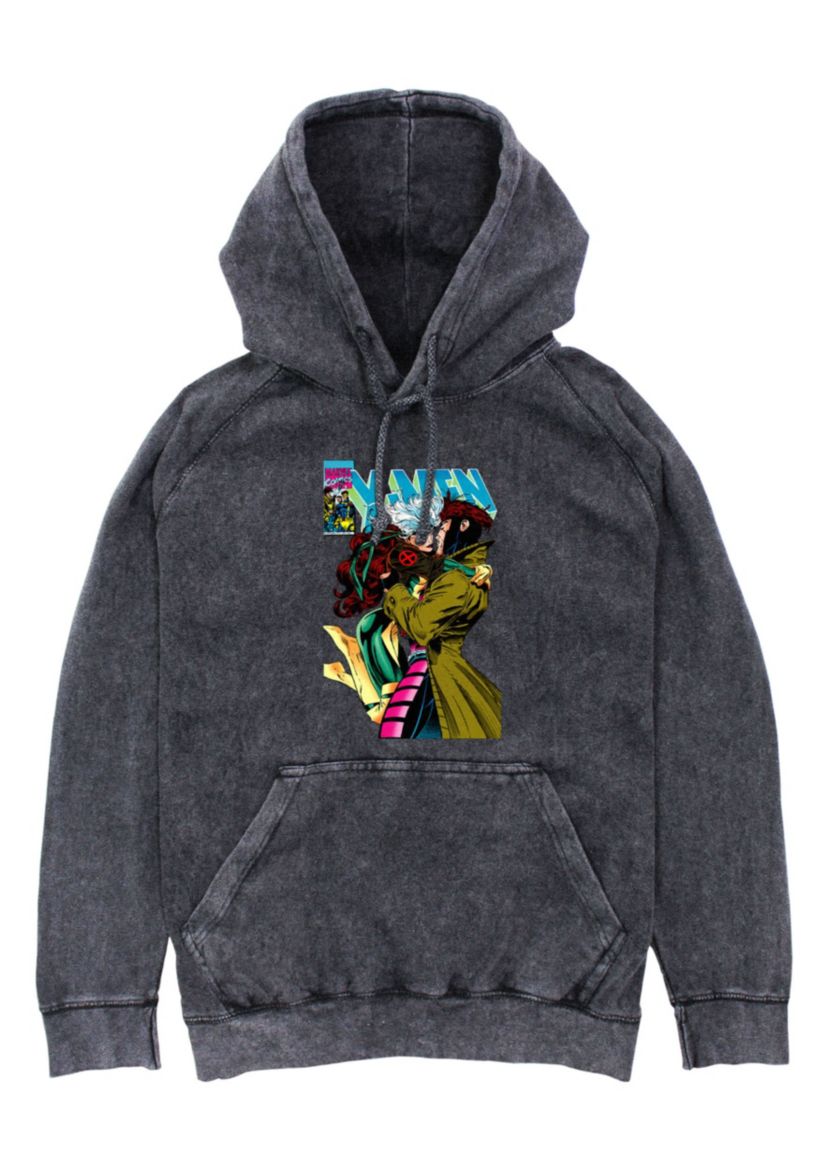 Mvl Xmen Rogue Gambit 4Eva Graphic Fleece Hoodie