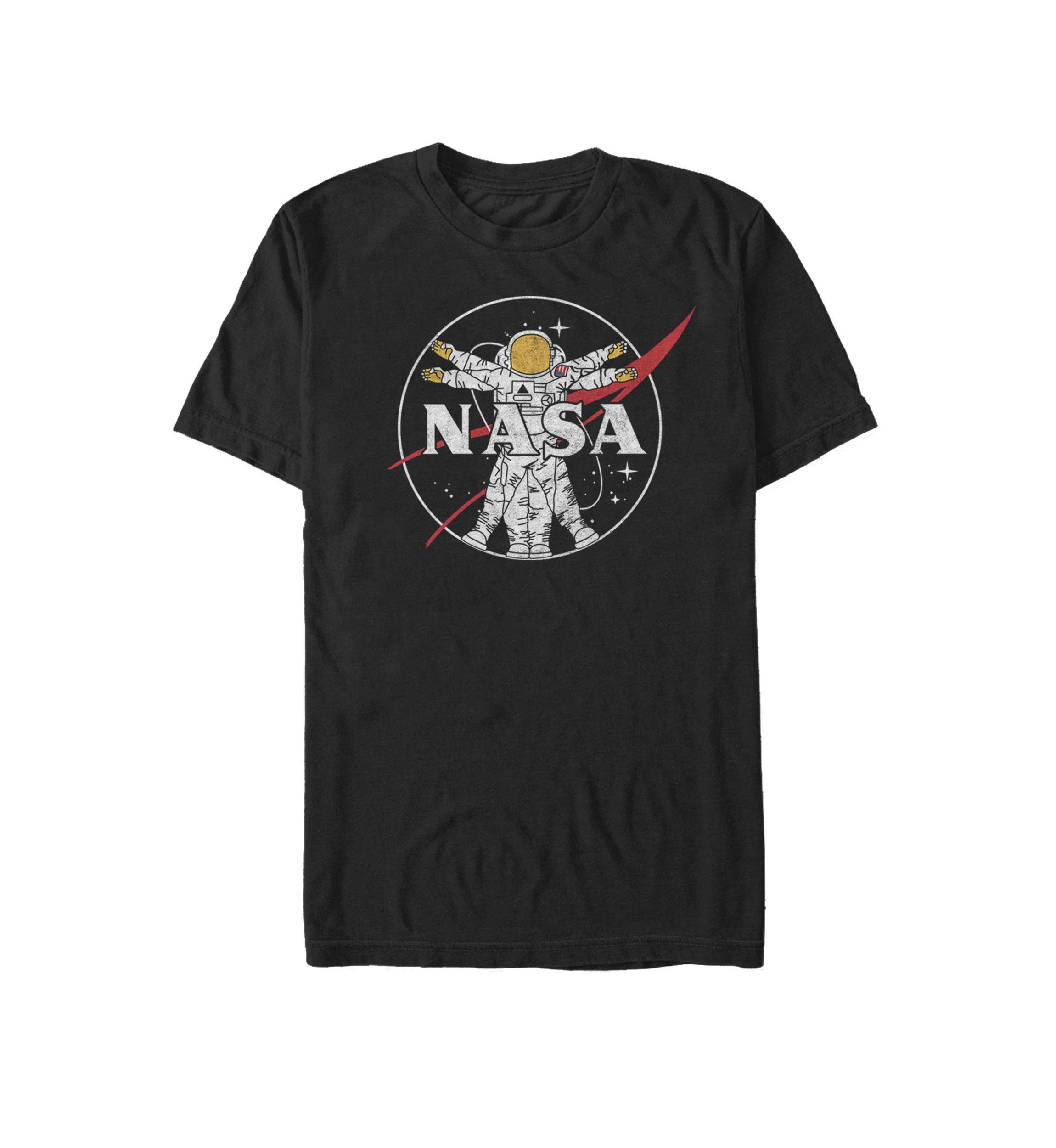 Vitruvian Astronaut Logo Short-Sleeve T-Shirt