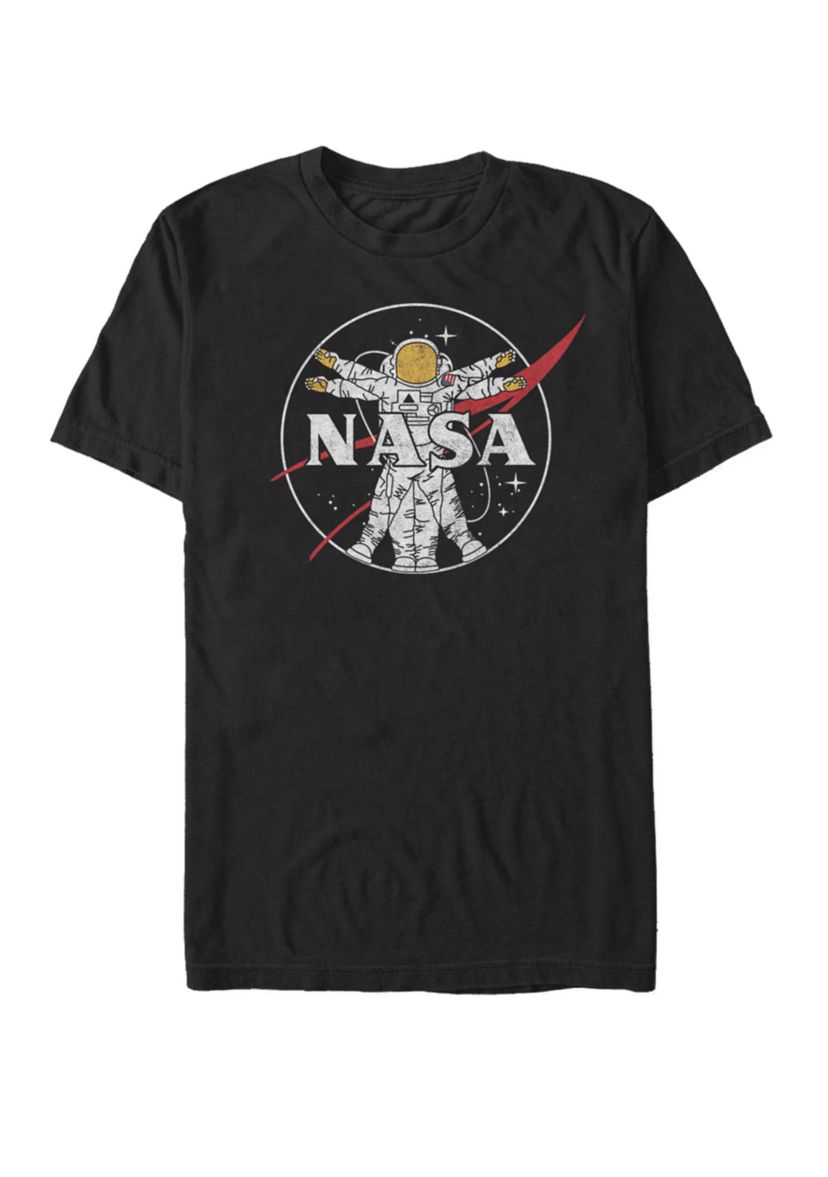 Vitruvian Astronaut Logo Short-Sleeve T-Shirt