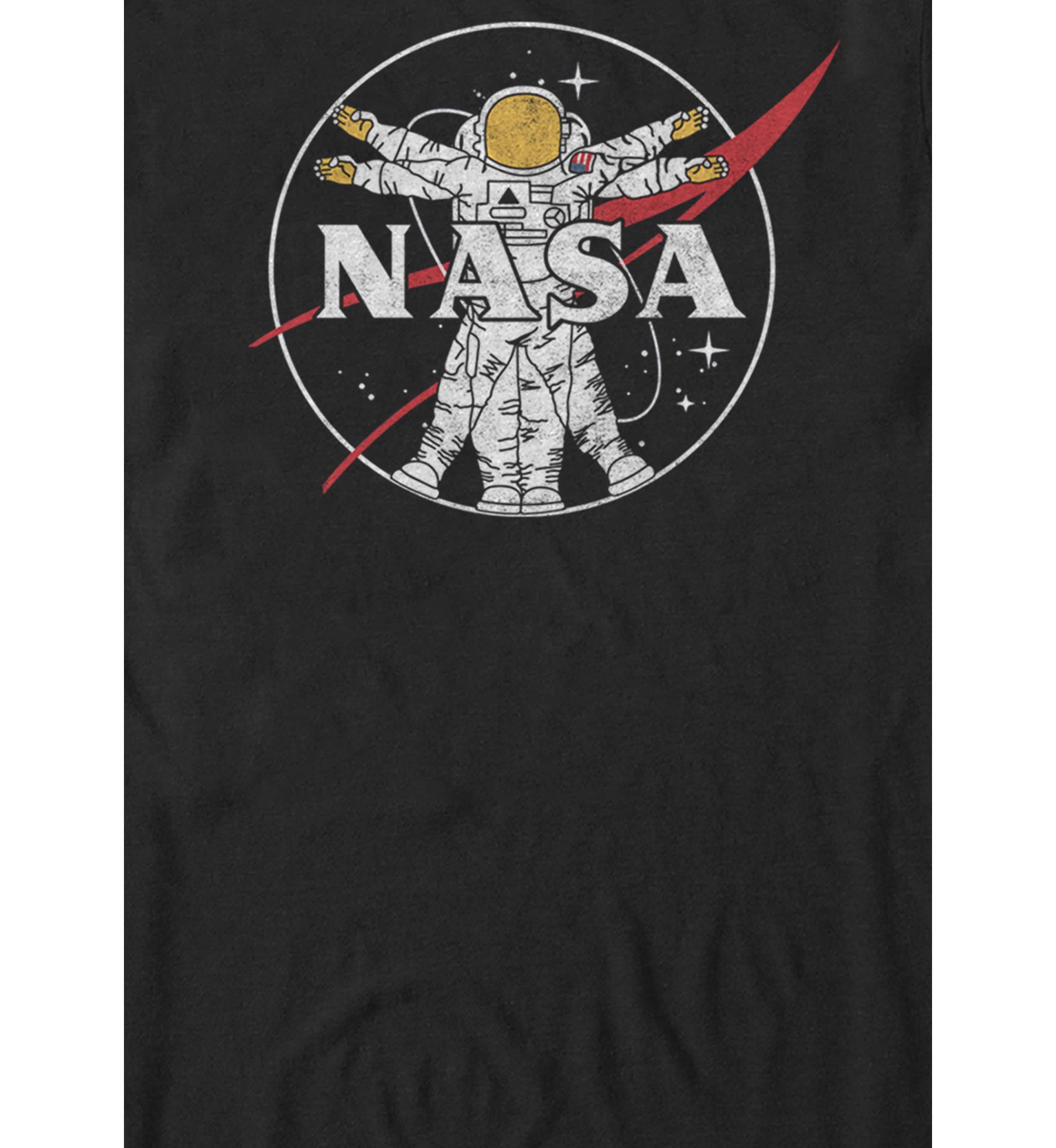 Vitruvian Astronaut Logo Short-Sleeve T-Shirt