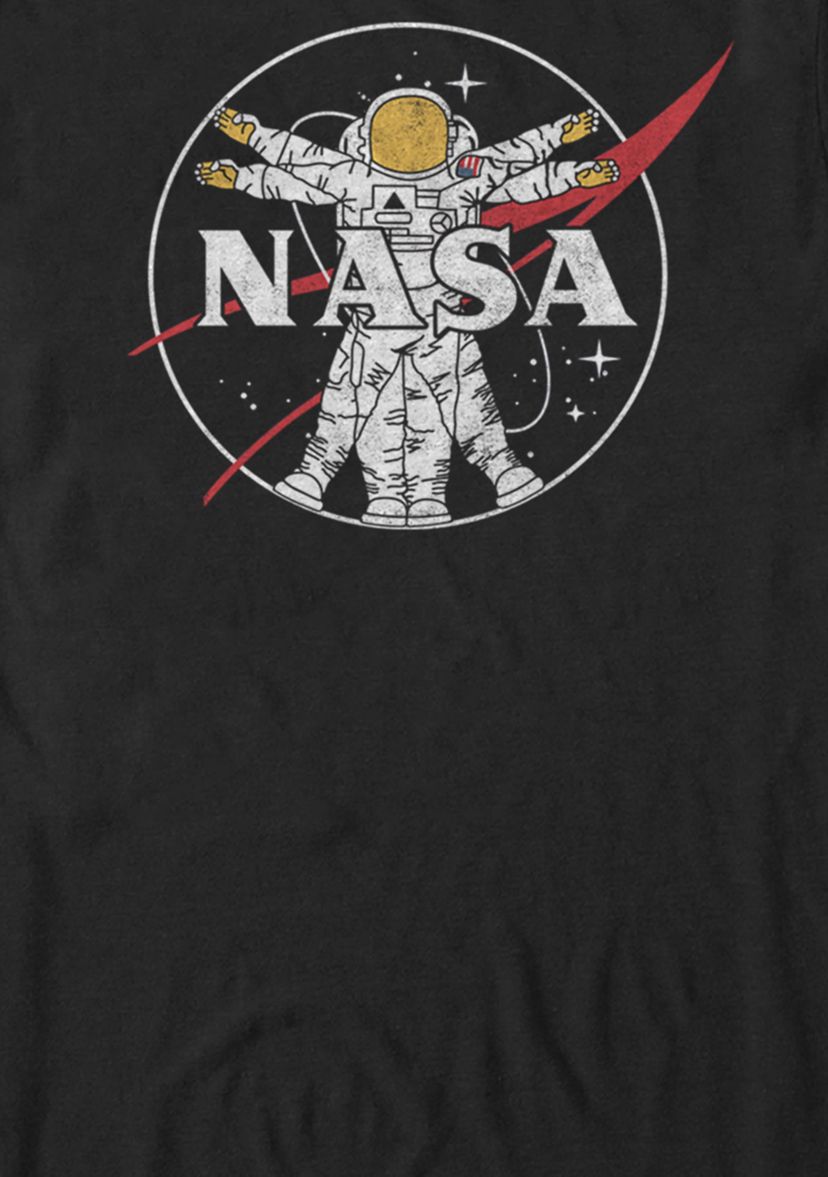 Vitruvian Astronaut Logo Short-Sleeve T-Shirt