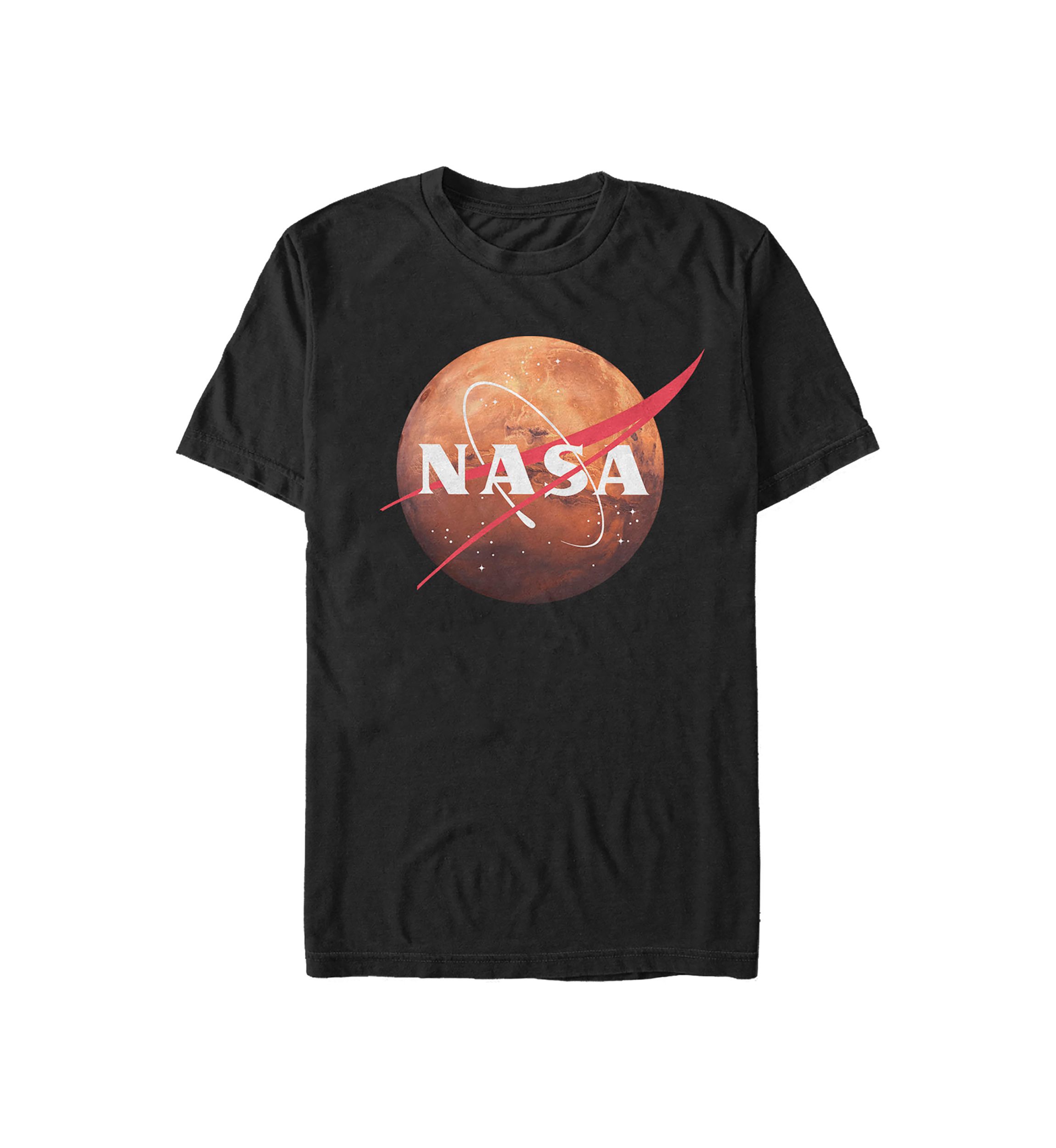 Big & Tall NASA Mars Logo Graphic Short Sleeve T-Shirt