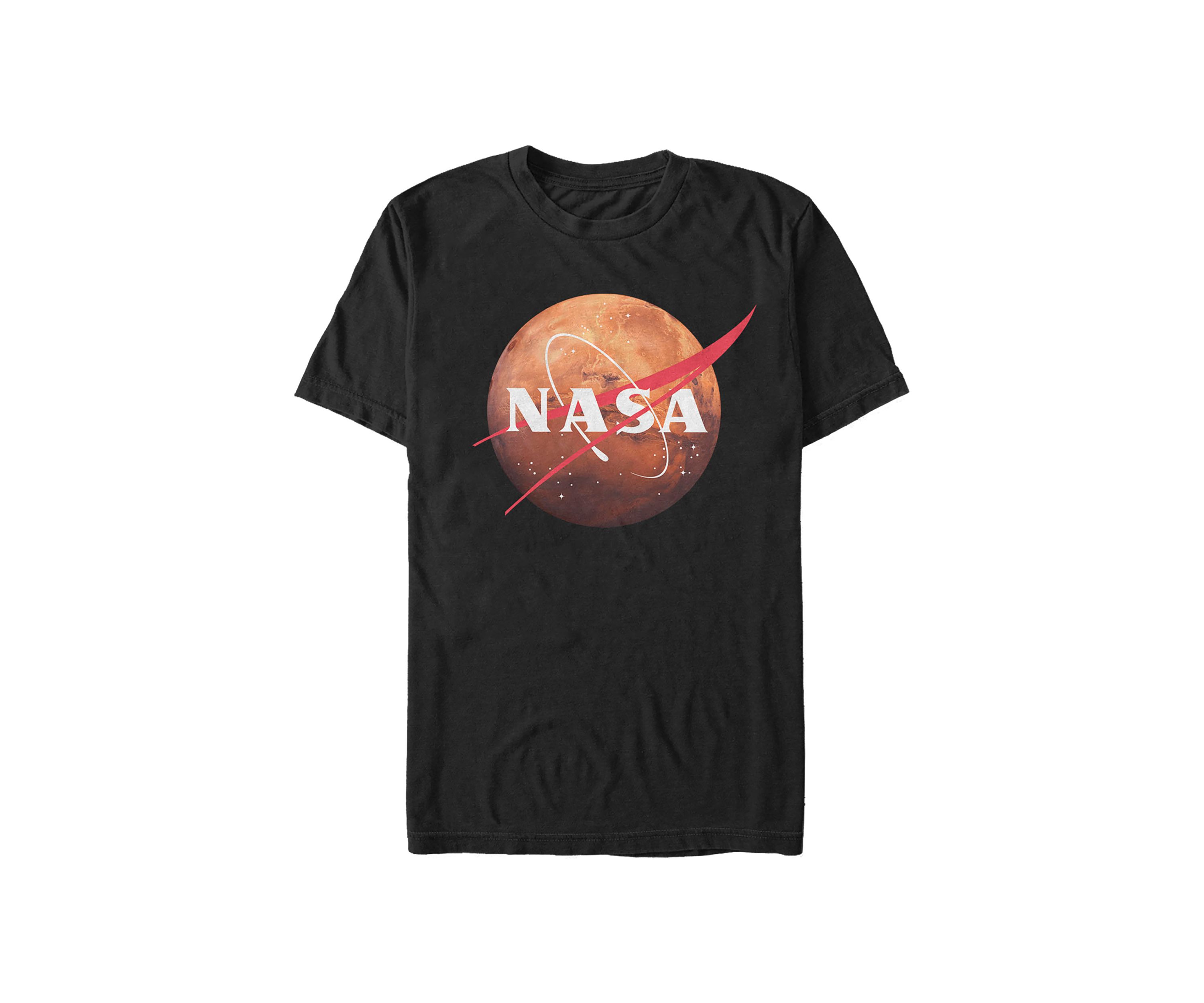 Big & Tall NASA Mars Logo Graphic Short Sleeve T-Shirt