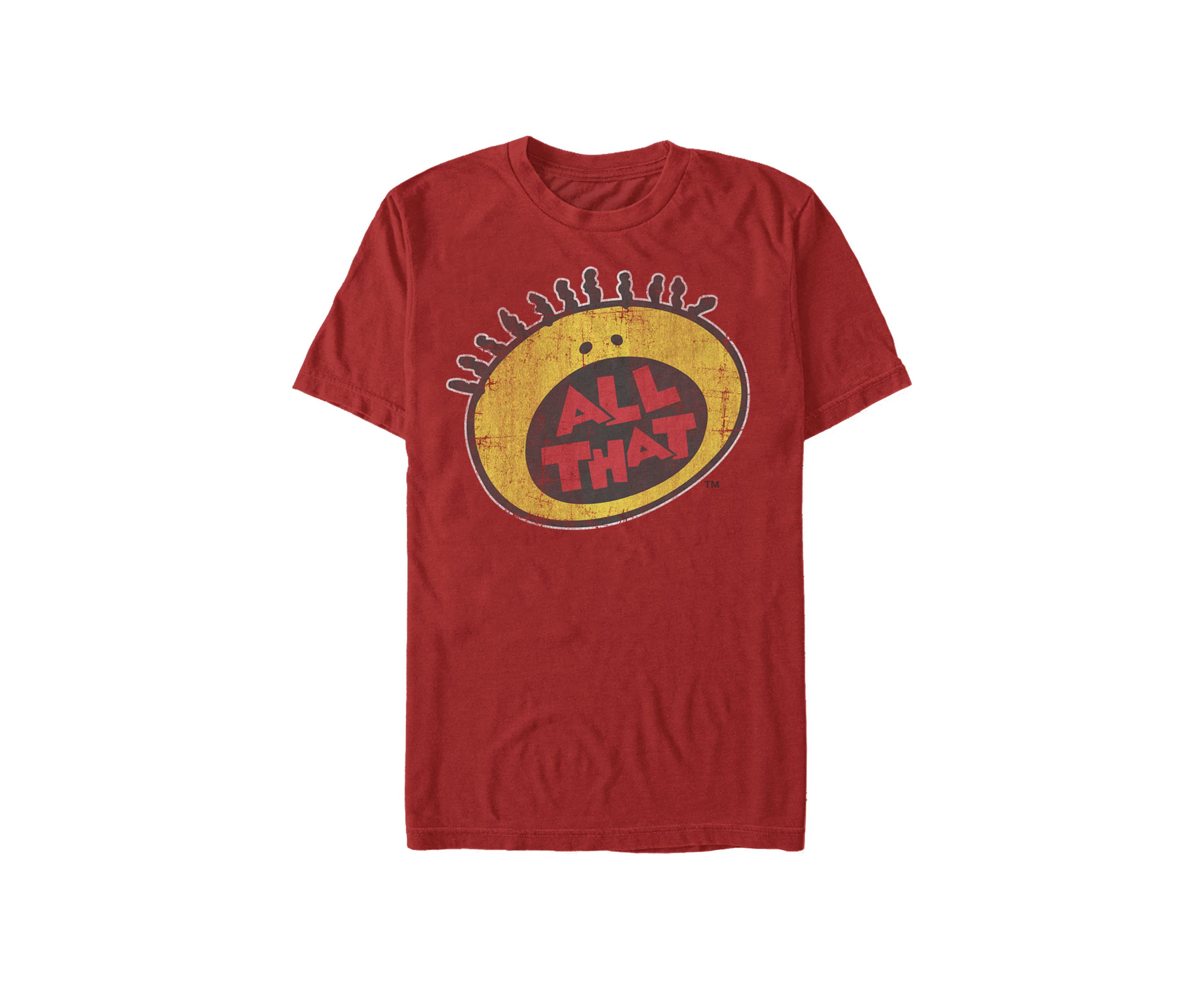 All That Classic Vintage Face Logo Title Short Sleeve T-Shirt