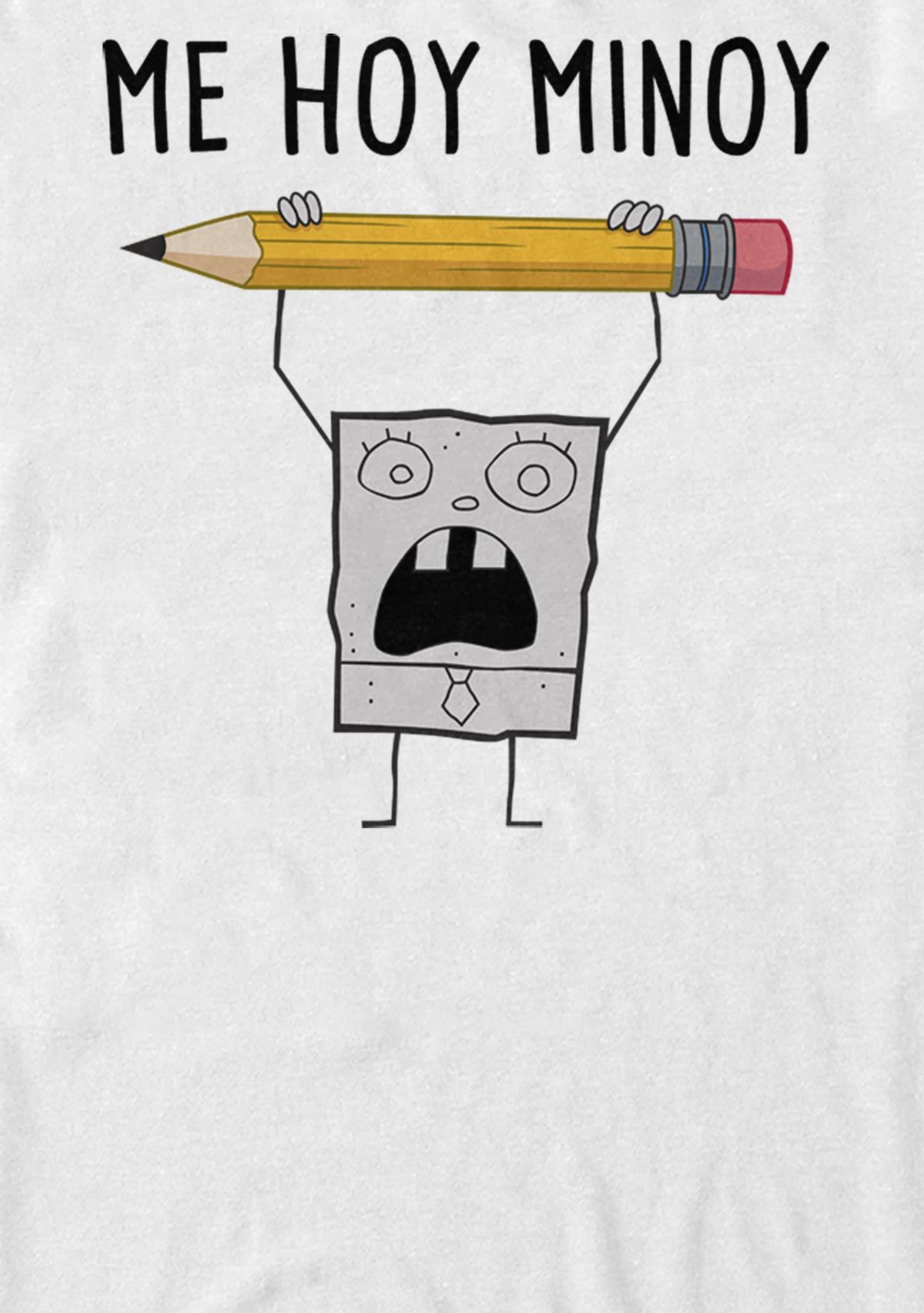 Nickelodeon Big & Tall Spongebob Squarepants Mihoyminoy Men's Tops Short Sleeve Tee Shirt