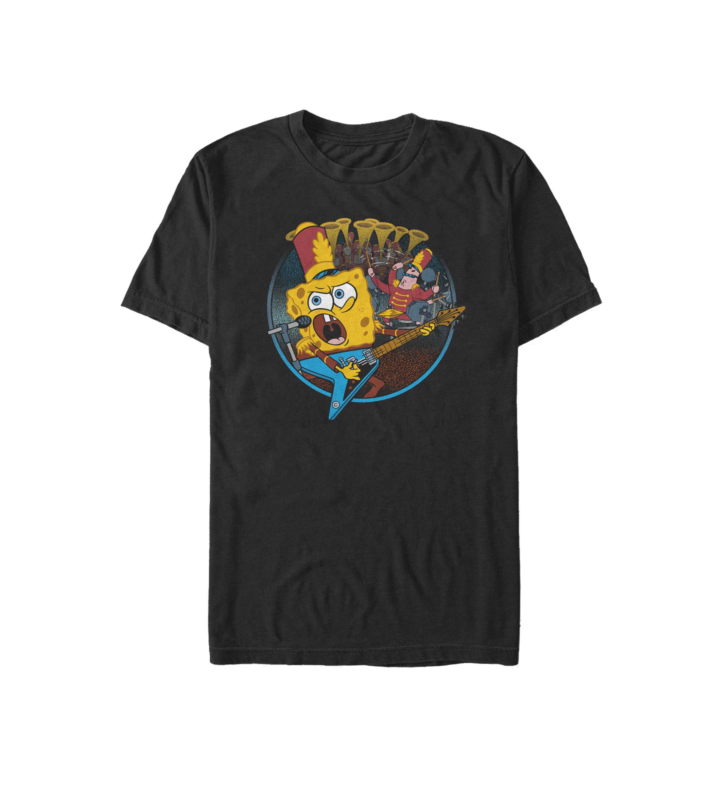 Spongebob Squarepants Band Practice Short Sleeve T-Shirt 
