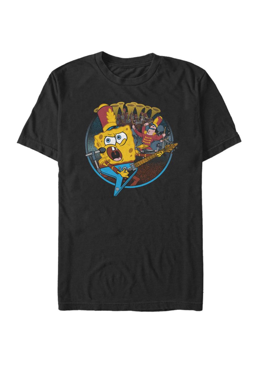 Spongebob Squarepants Band Practice Short Sleeve T-Shirt 