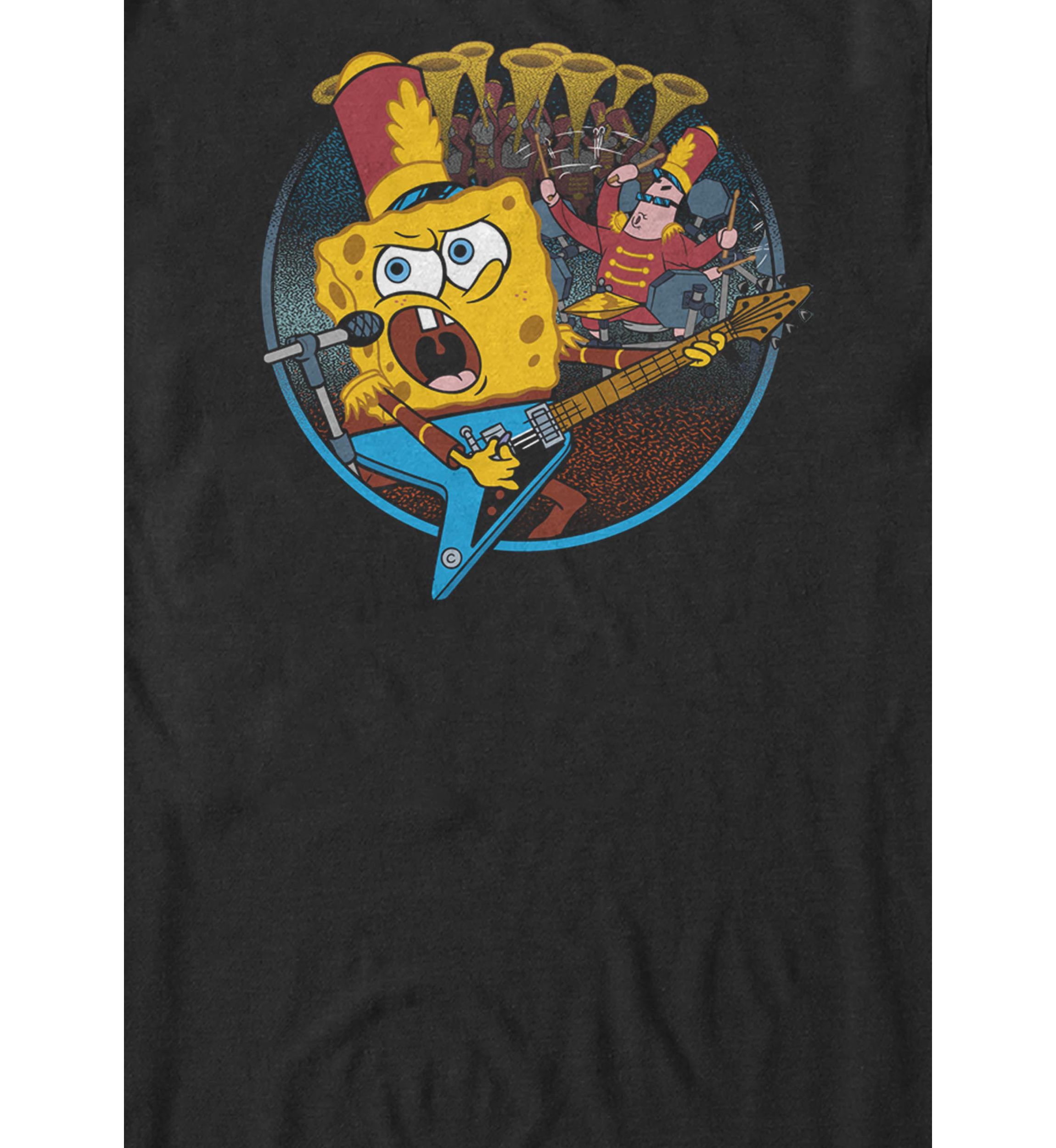 Spongebob Squarepants Band Practice Short Sleeve T-Shirt 