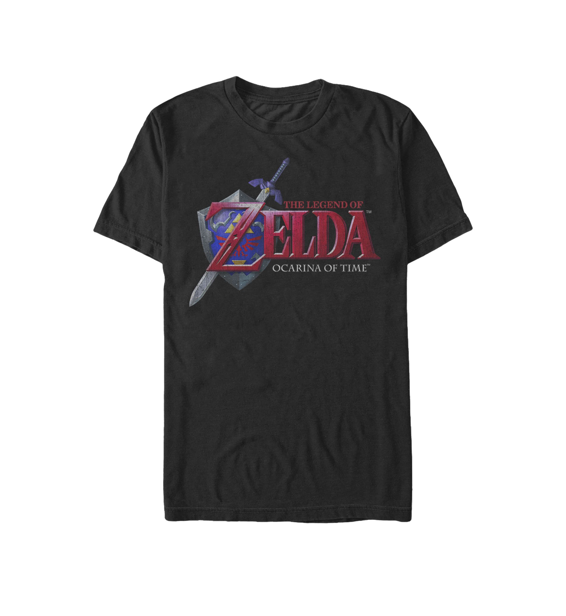 The Legend of Zelda Ocarina of Time Classic Logo Short-Sleeve T-Shirt
