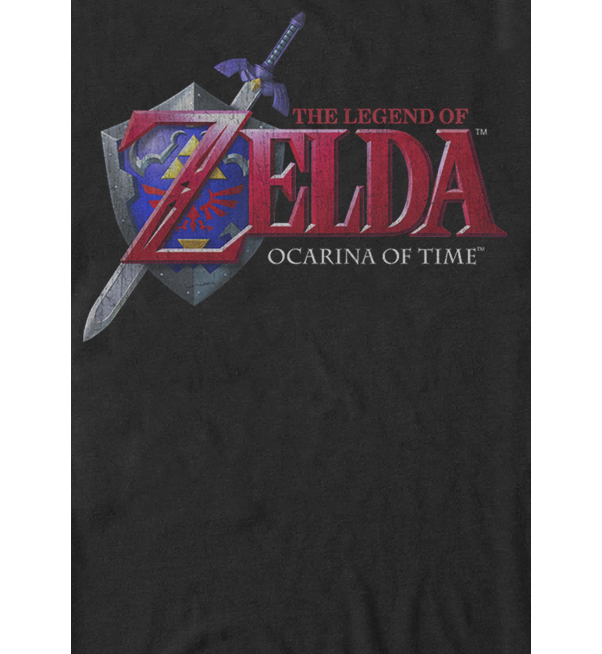 The Legend of Zelda Ocarina of Time Classic Logo Short-Sleeve T-Shirt