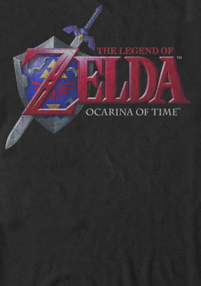 The Legend of Zelda Ocarina of Time Classic Logo Short-Sleeve T-Shirt