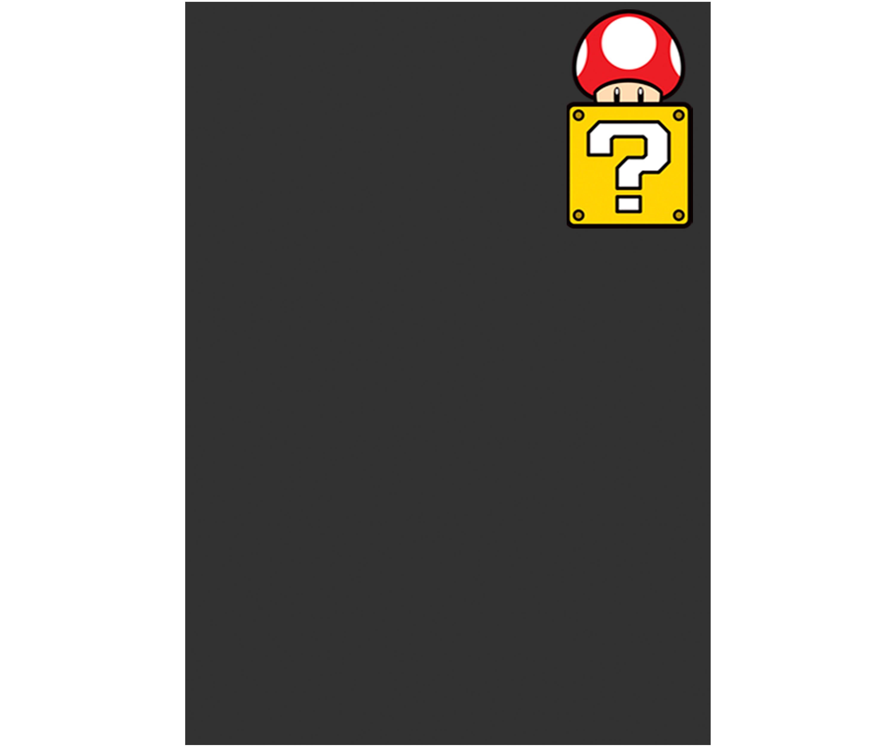 Big & Tall Nintendo Mush Box Graphic Short Sleeve T-Shirt