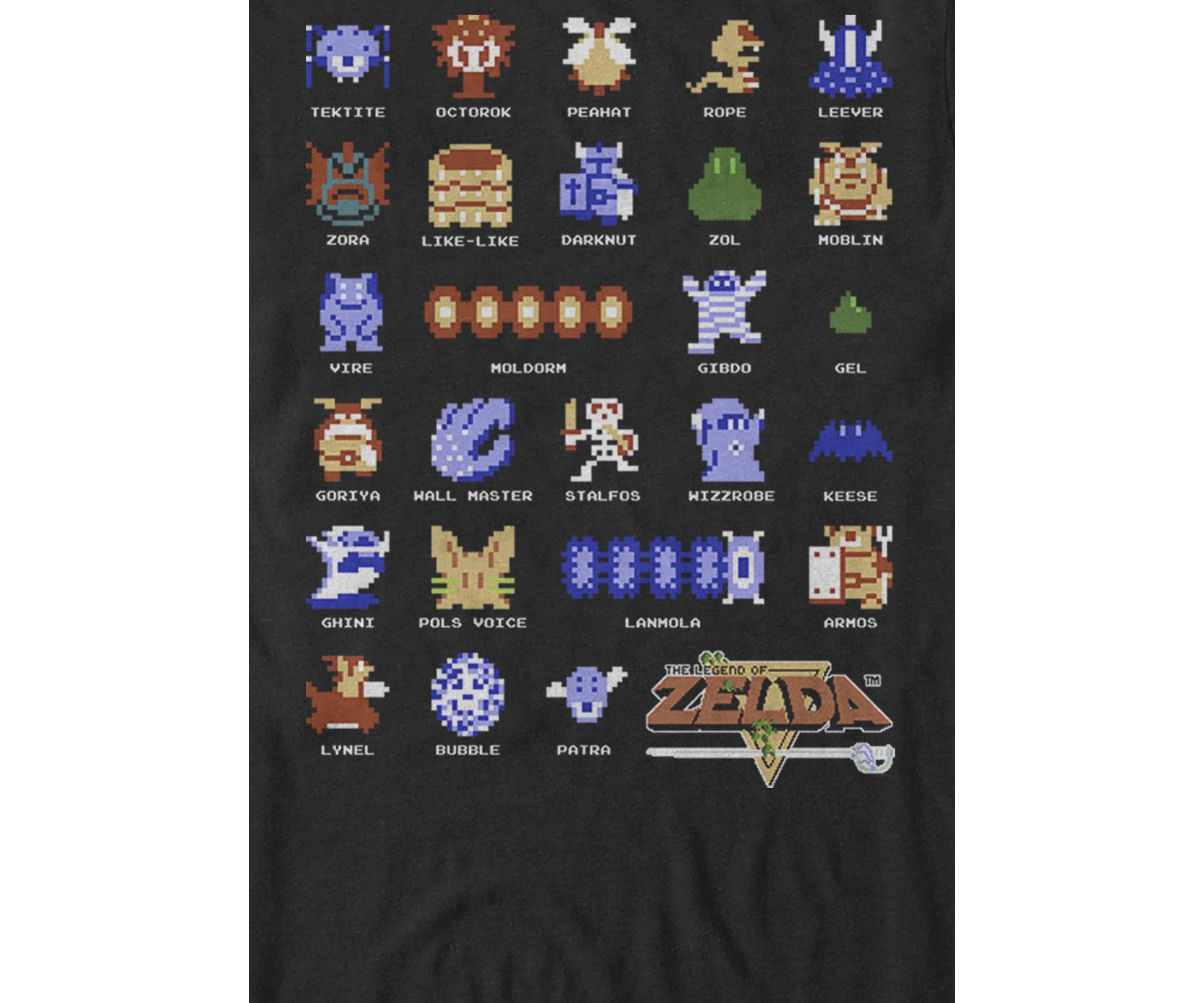 The Legend of Zelda Know Your Foes Short-Sleeve T-Shirt