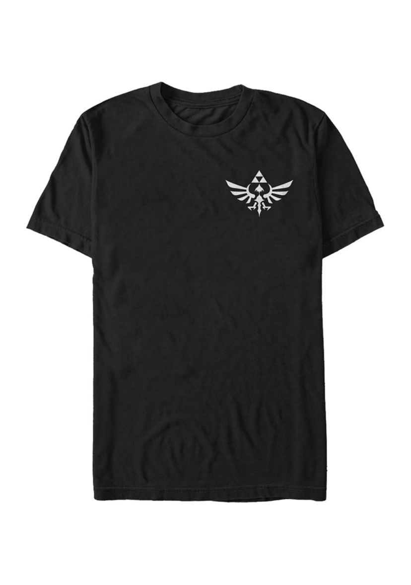 Big & Tall Nintendo Triforce Pocket Graphic Short Sleeve T-Shirt