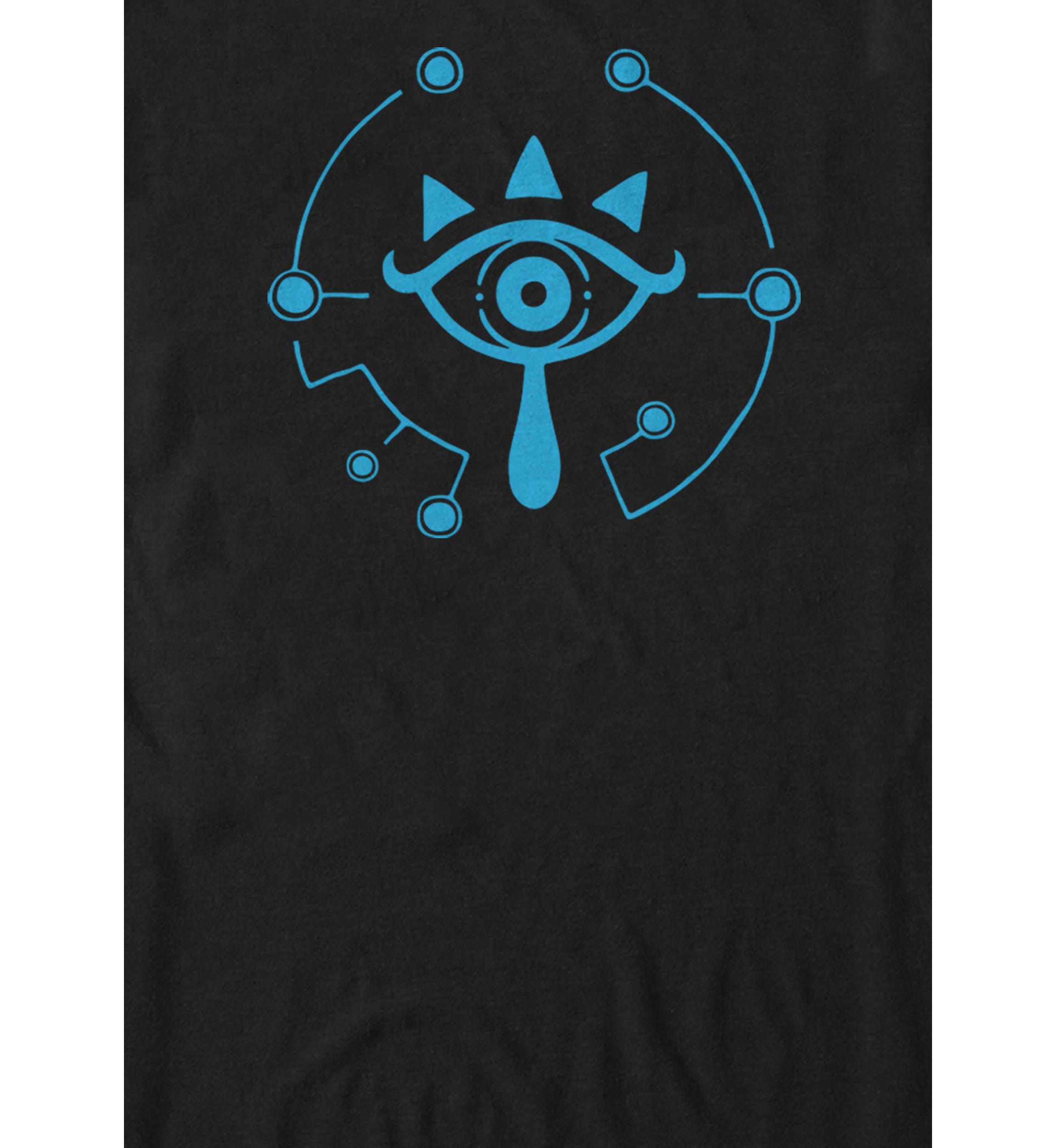 The Legend of Zelda Breath of The Wild Sheikah Eye Logo Short-Sleeve T-Shirt