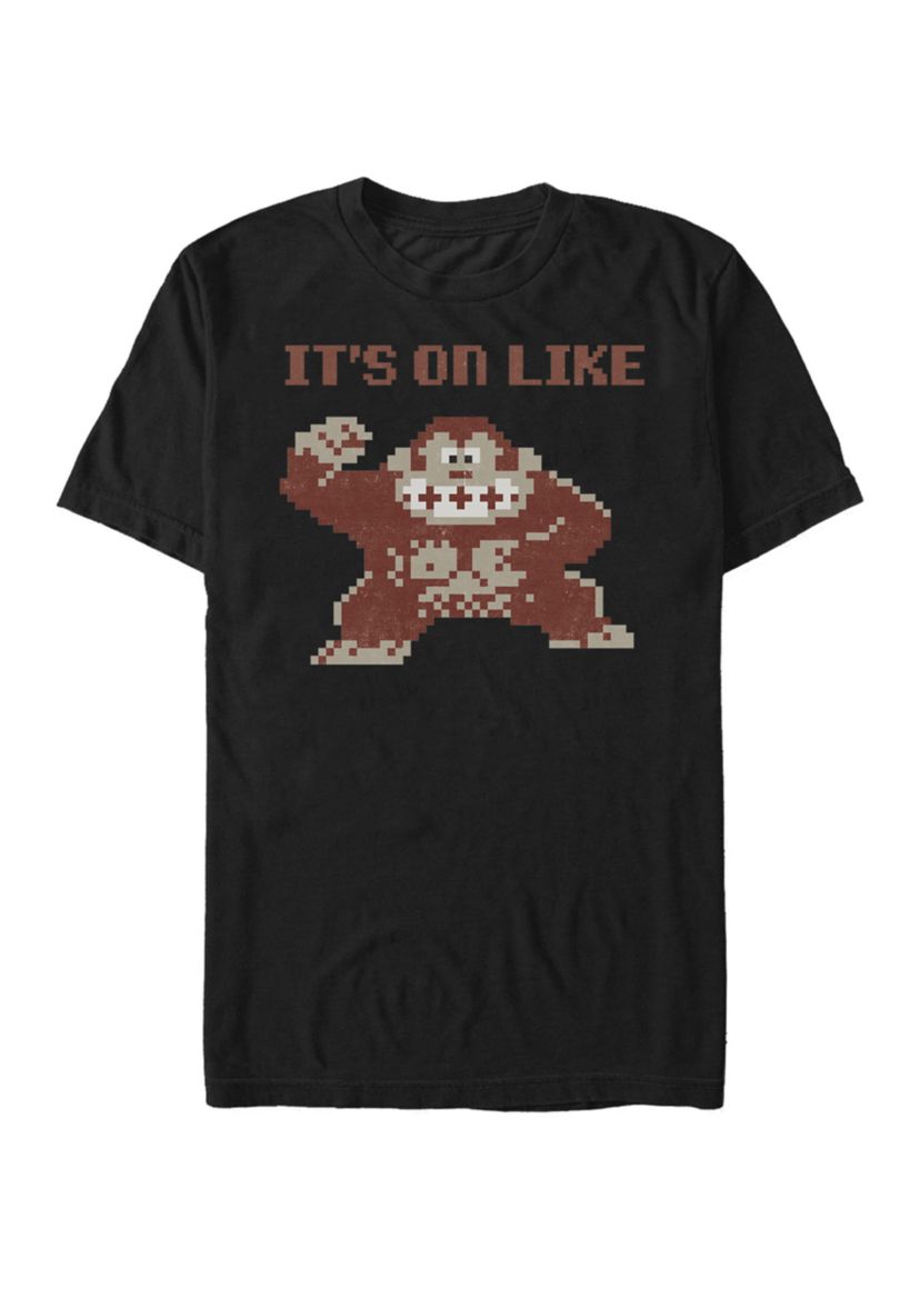 Donkey Kong Classic Its On Short-Sleeve T-Shirt