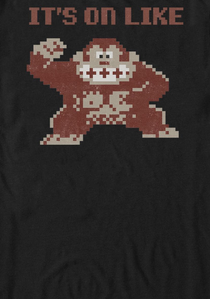 Donkey Kong Classic Its On Short-Sleeve T-Shirt