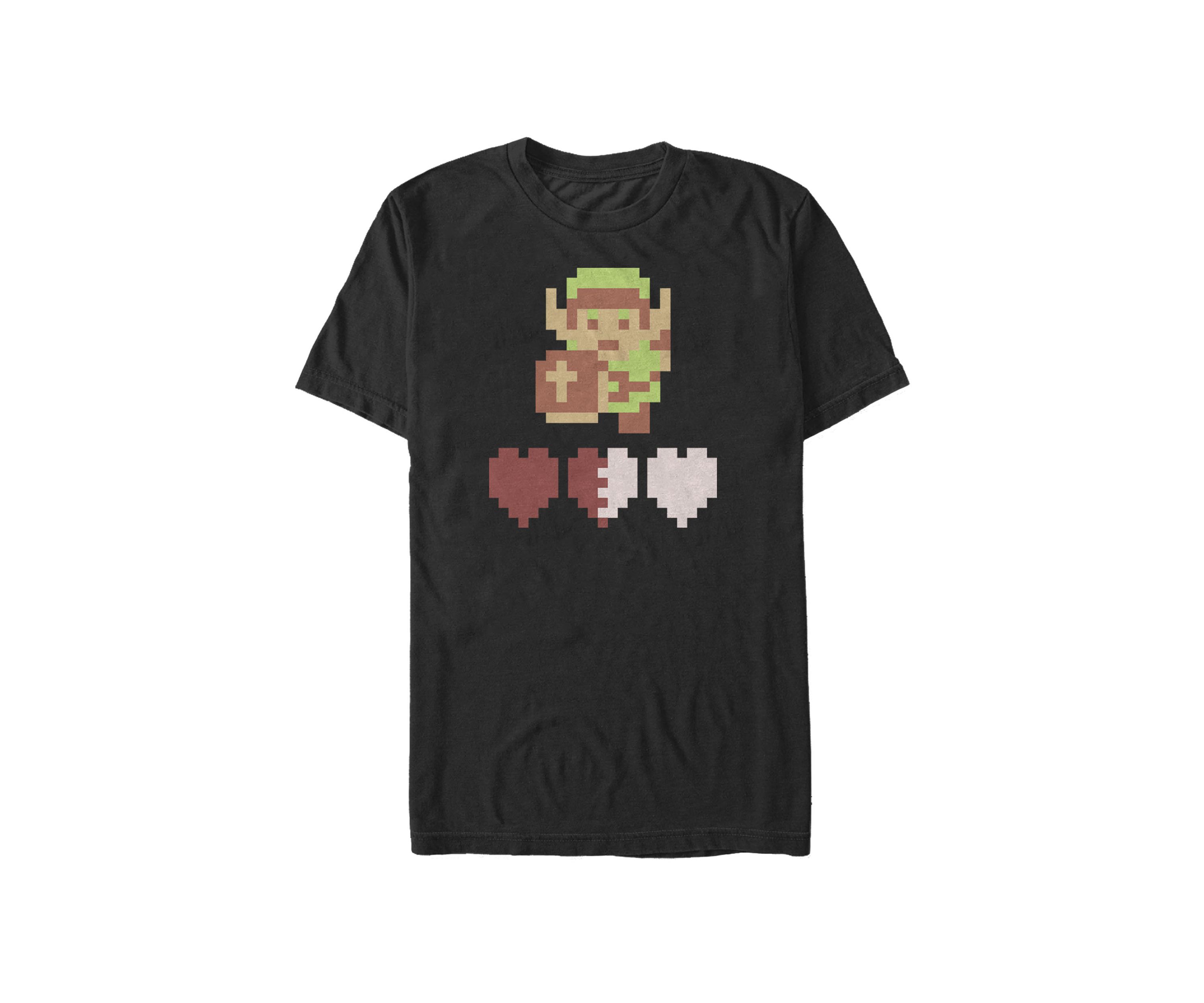Big & Tall Zelda Link Lives Short Sleeve Graphic T-Shirt