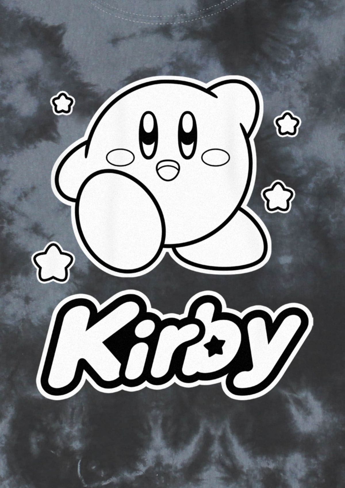 Kirby Monochrome Graphic T-Shirt