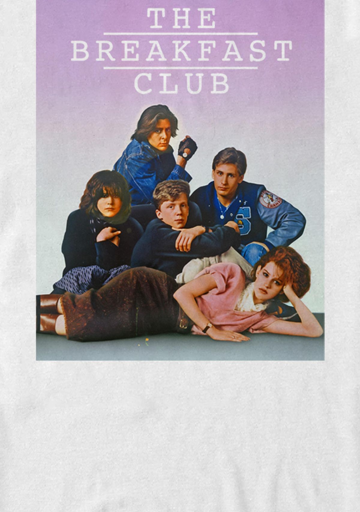 Group Pose Faded Background Short Sleeve T-Shirt