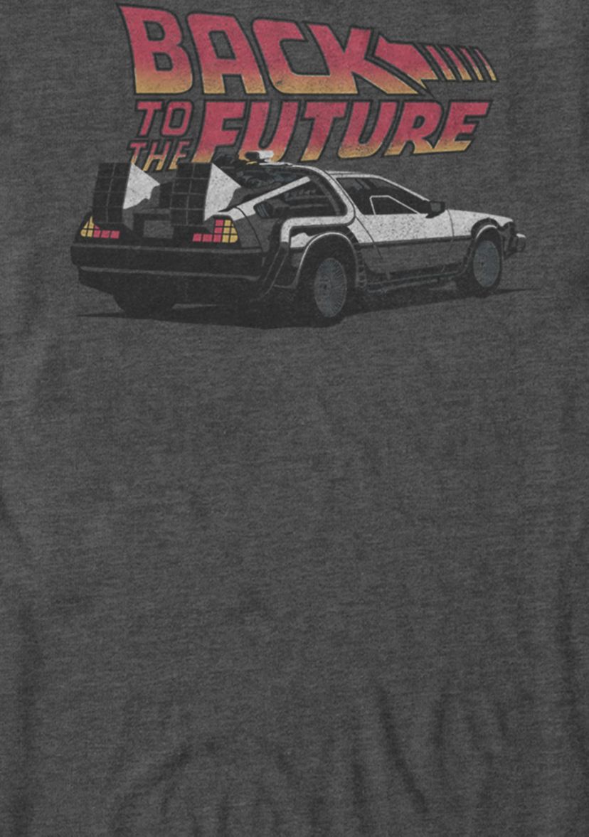 Retro Vintage DeLorean Short Sleeve T-Shirt